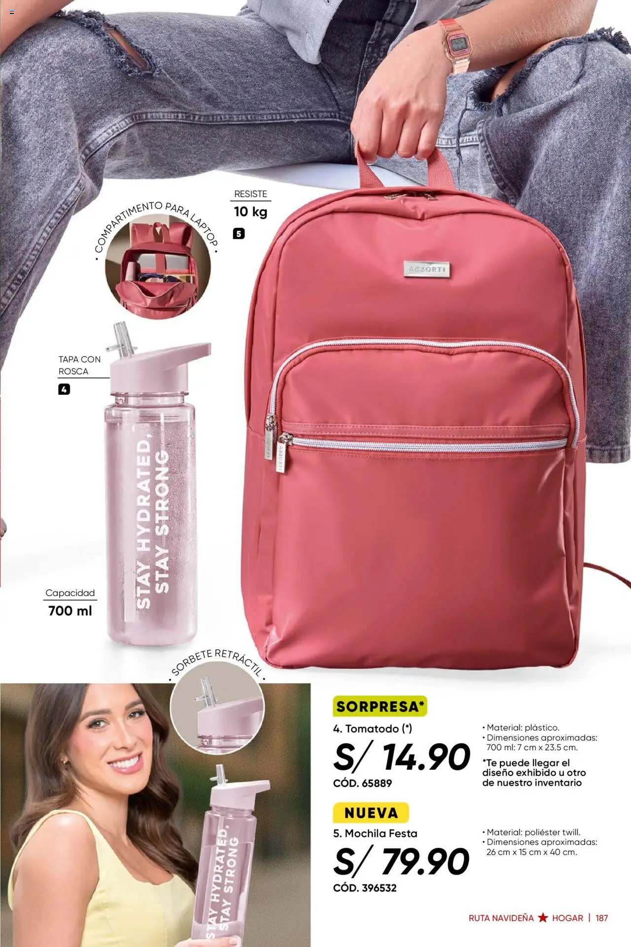 Catálogo Azzorti válido desde 15.10.2025 | Página: 191 | Productos: Té, Mochila