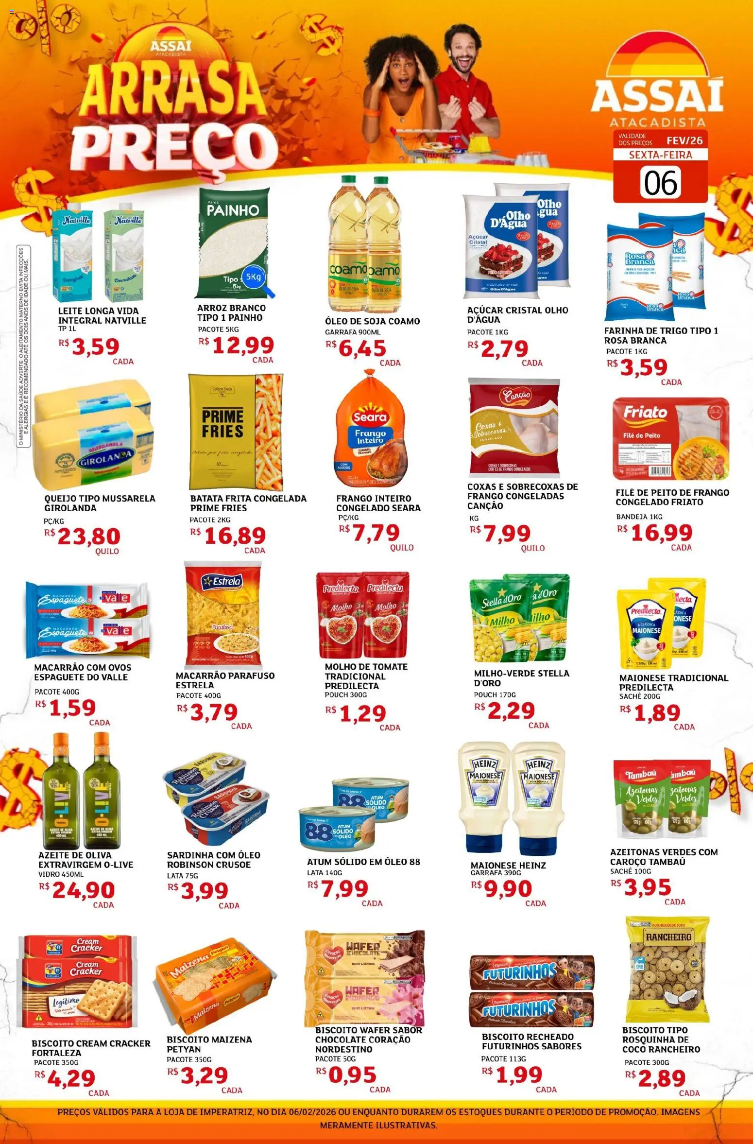 Assaí Atacadista Folheto - válido de 06.02.2026 | Página: 1