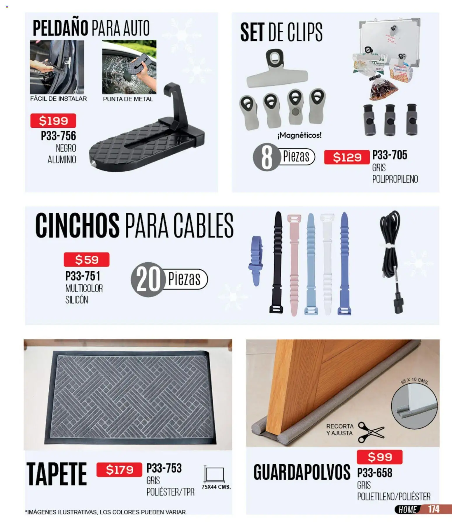 Nuevas ofertas de Cklass válidas en toda la República Mexicana desde el 15.12.2025. ¡Encuentra las mejores ofertas en Cklass catálogo Rebajas fin de año ropa! | Página: 175 | Productos: Tapete