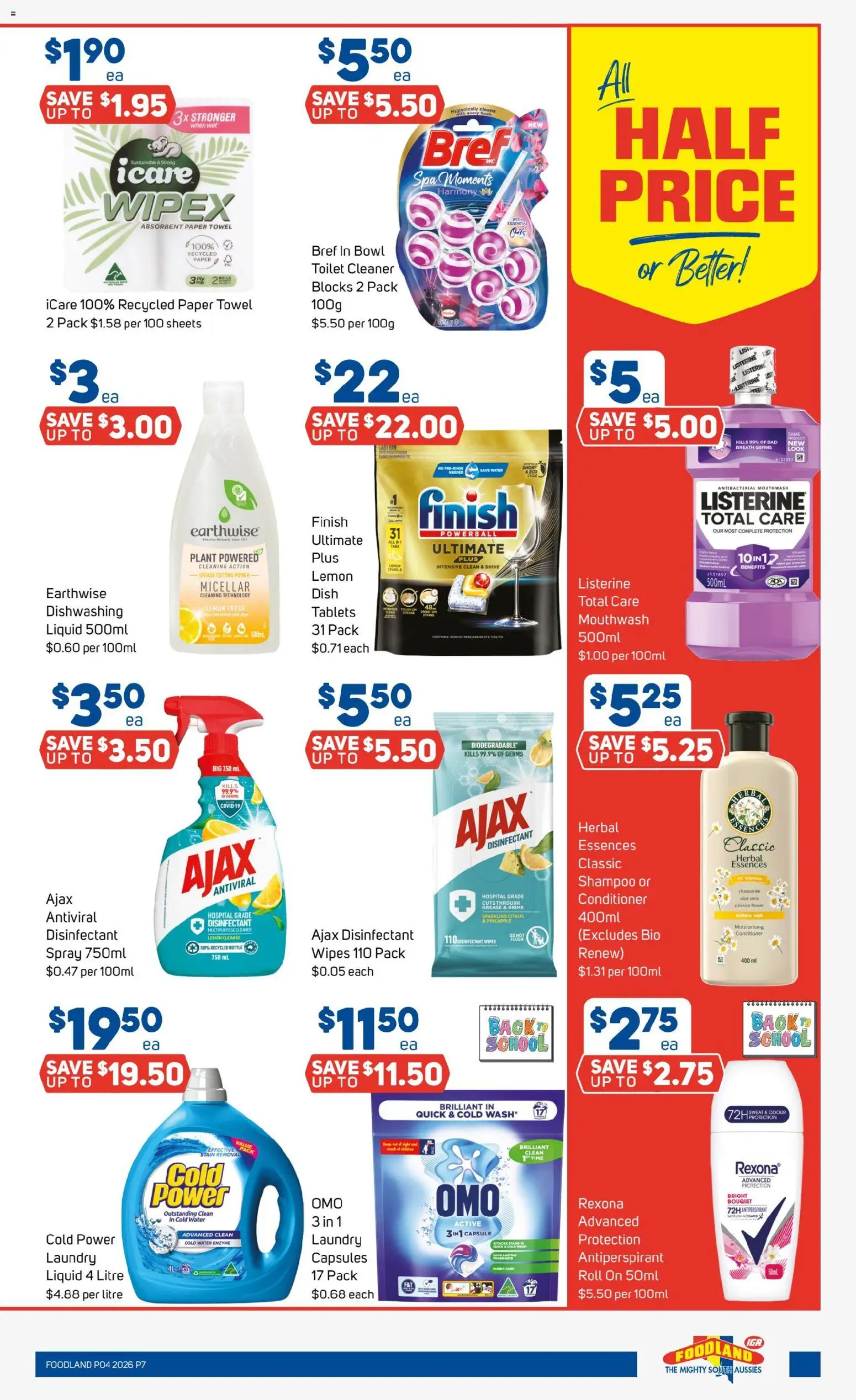Foodland catalogue - valid from 21.01.2026 | Page: 7 | Products: Fragrance, Shampoo, Herbal, Tablets