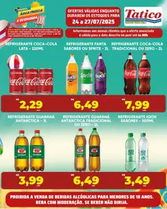Tatico - Ofertas da semana - Pré-Visualização do folheto da loja Tatico, válido de 24.07.2025