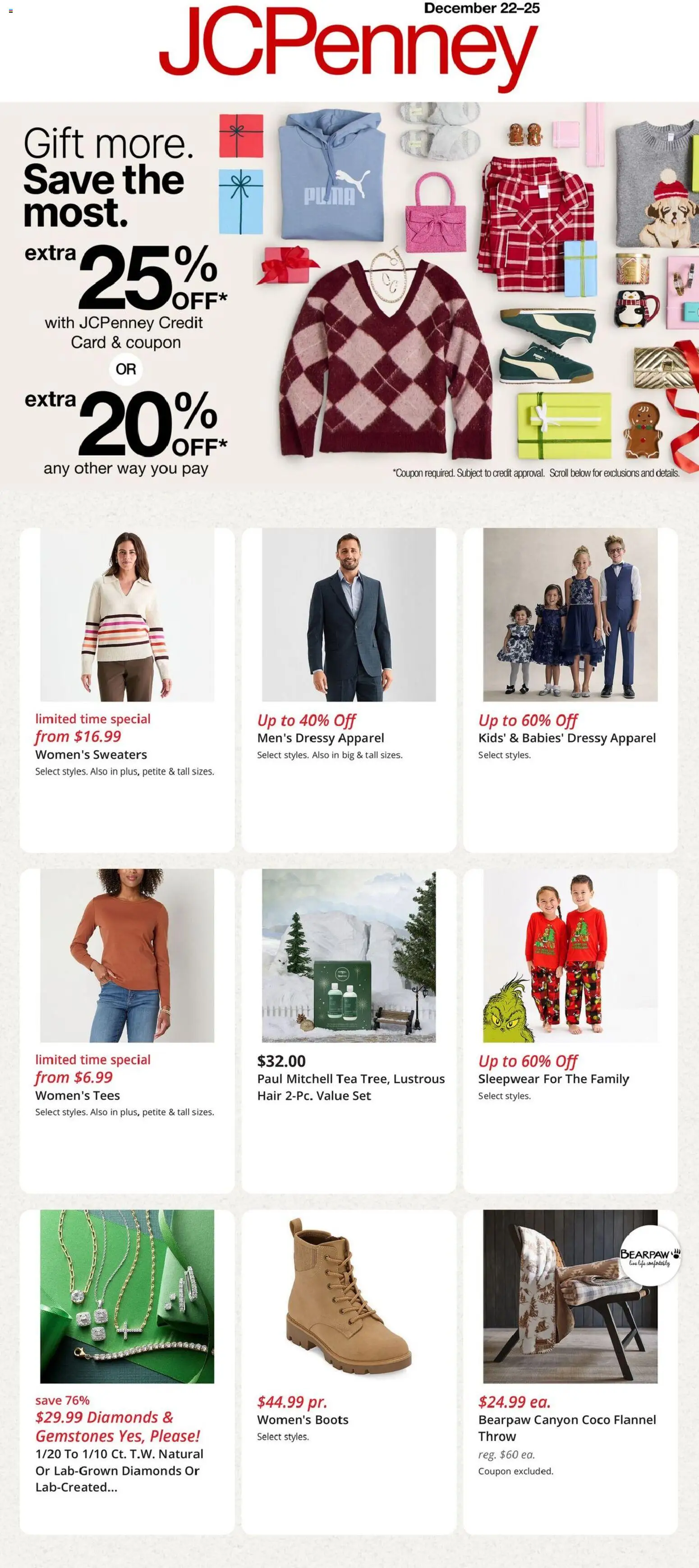 JCPenney Weekly Ad - valid from 22.12.2025 | Page: 1