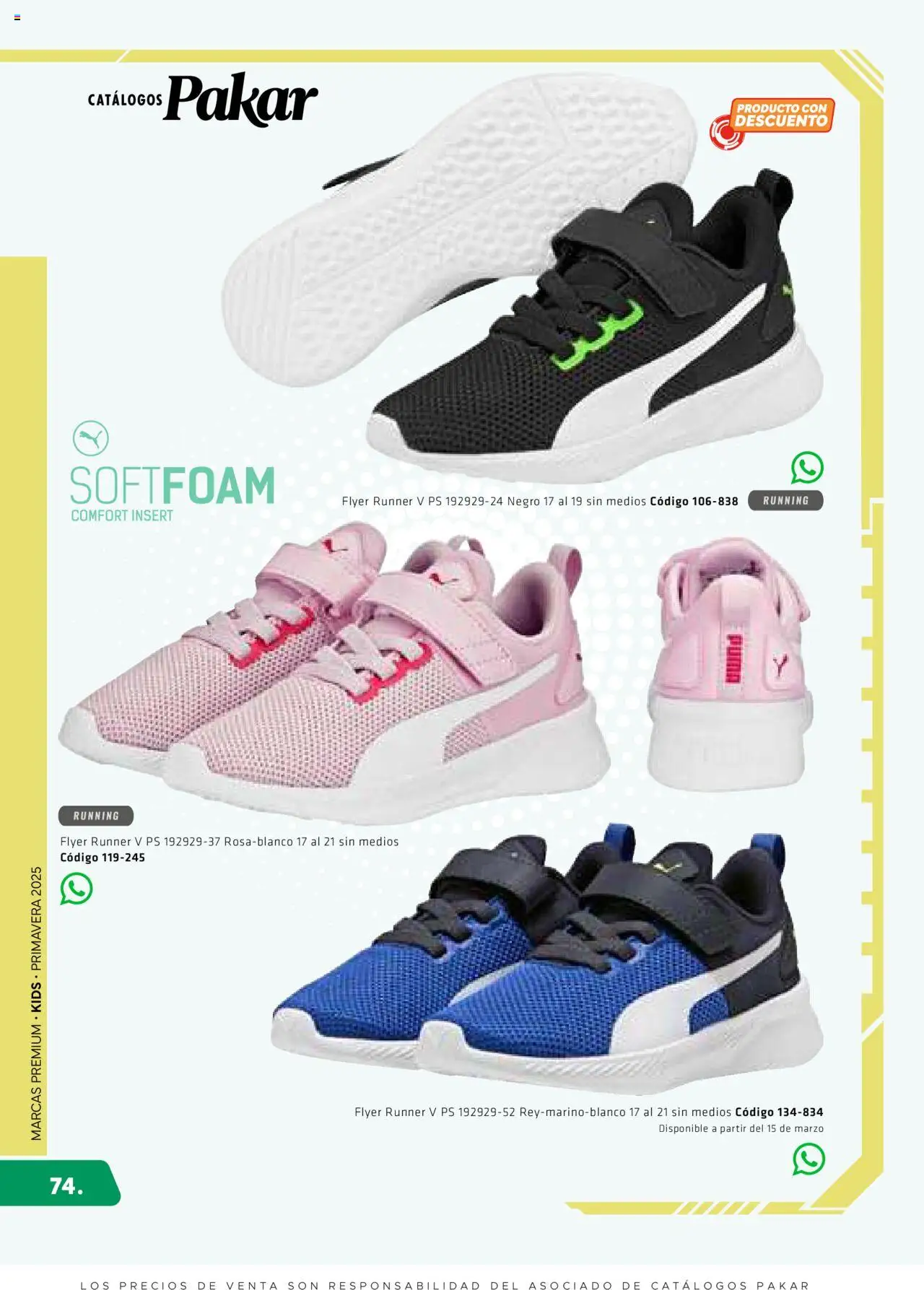 Nuevas ofertas de SC Pakar válidas en toda la República Mexicana desde el 28.02.2025. ¡Encuentra las mejores ofertas en SC Pakar catálogo Premium - Kids! | Página: 74