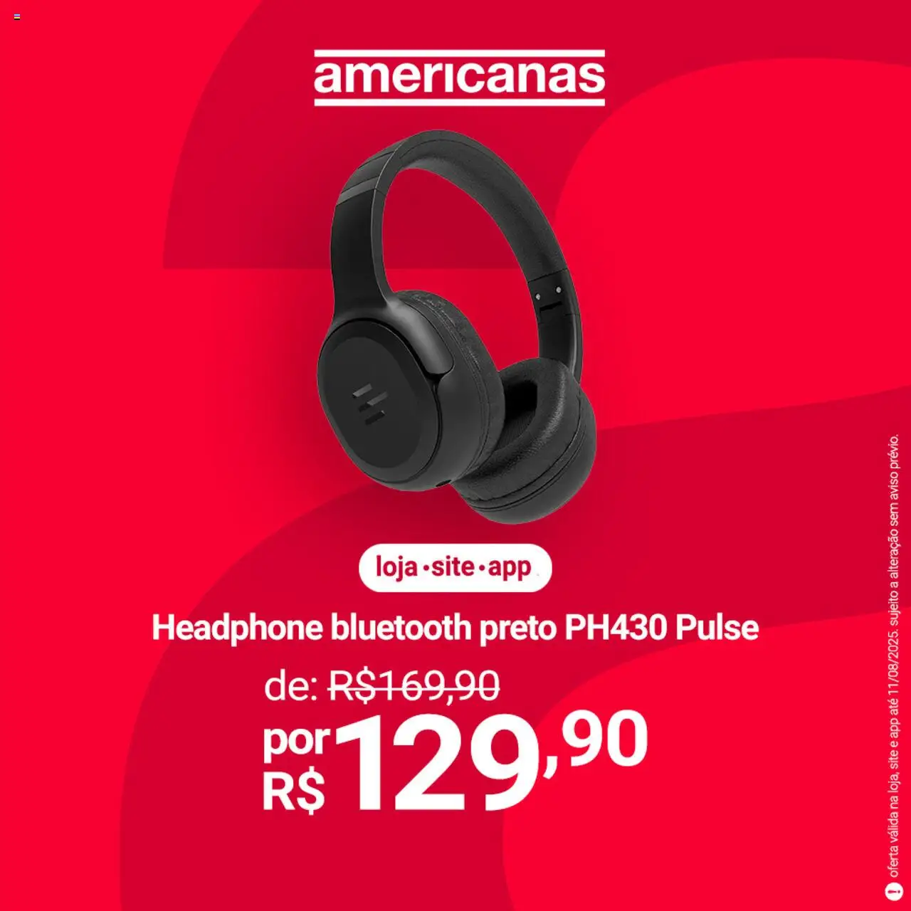 Lojas Americanas Folheto - válido de 07.08.2025 | Página: 1