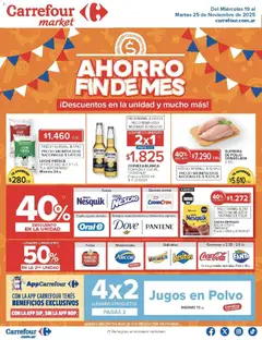Vista previa Carrefour Market catálogo válido desde el 19.11.2025