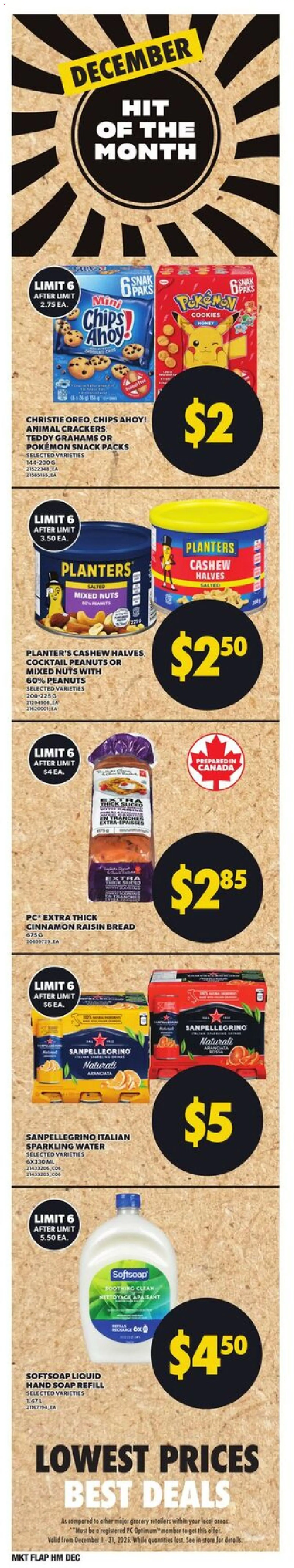 Independent Grocer flyer valid from 18.12.2025 | Page: 8 | Products: Cookies, PC, Soap, Bread