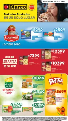 Vista previa Diarco - Especial Congelados válido desde el 24.11.2025