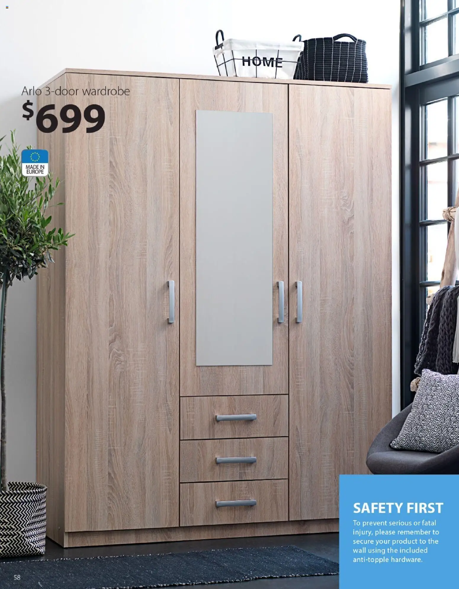 JYSK flyer valid from 01.01.2026 | Page: 58 | Products: Wardrobe