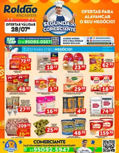 Roldão Folheto - válido de 28.07.2025 | Página: 1 | Produtos: Margarina primor, Feijão, Leite, Leite em pó