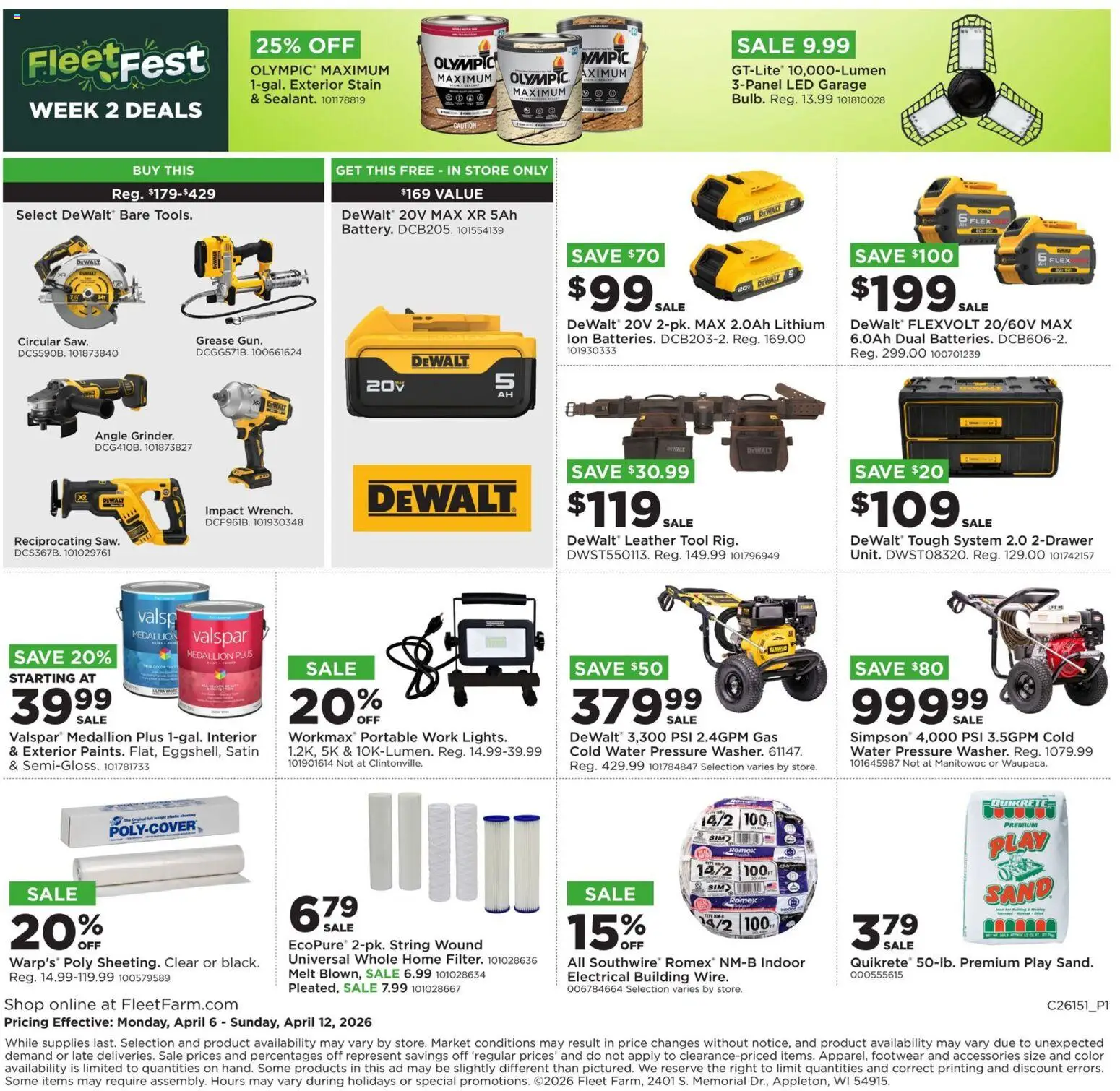 Mills Fleet Farm Weekly Ad - valid from 06.04.2026 | Page: 32