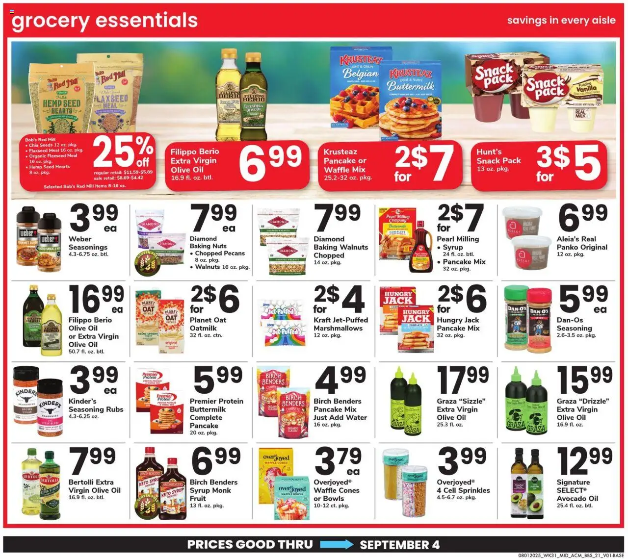 Acme Big Book of Savings - valid from 01.08.2025 | Page: 21 | Products: Bed, Oil, Cream, Garlic