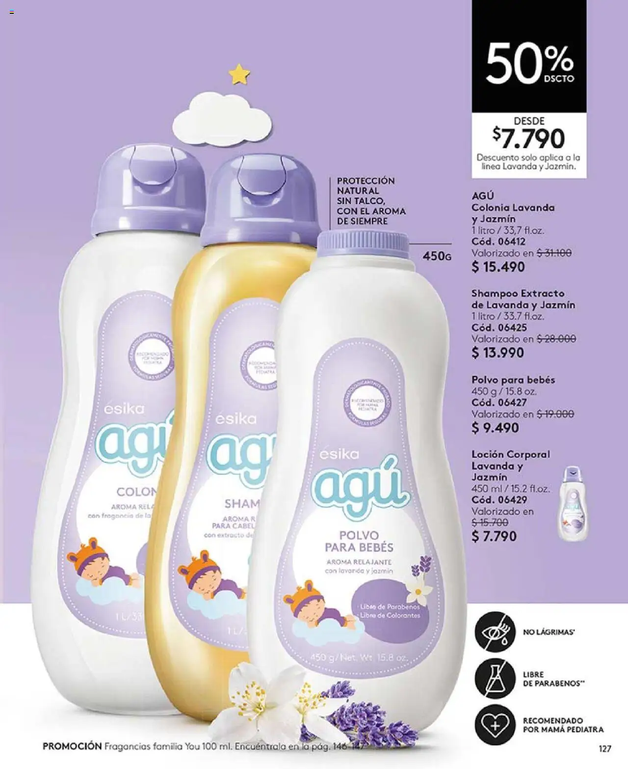 Catálogo Ésika Campaña 14 │ válido desde el 31.08.2025 | Página: 131 | Productos: Loción, Fragancia, Polvo, Shampoo