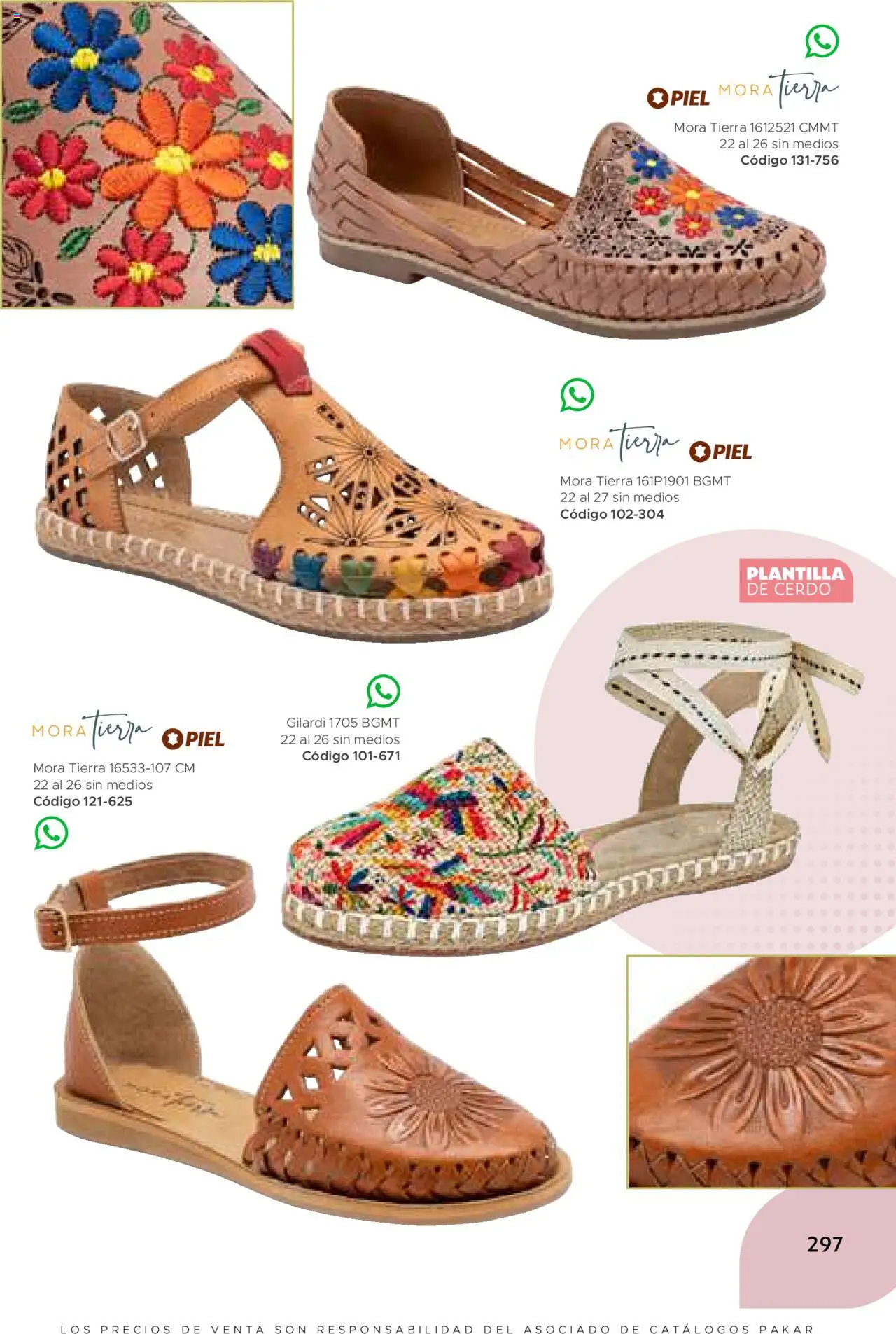 Nuevas ofertas de SC Pakar válidas en toda la República Mexicana desde el 24.07.2025. ¡Encuentra las mejores ofertas en SC Pakar Catálogo Mujer otoño / invierno! | Página: 297 | Productos: Cerdo