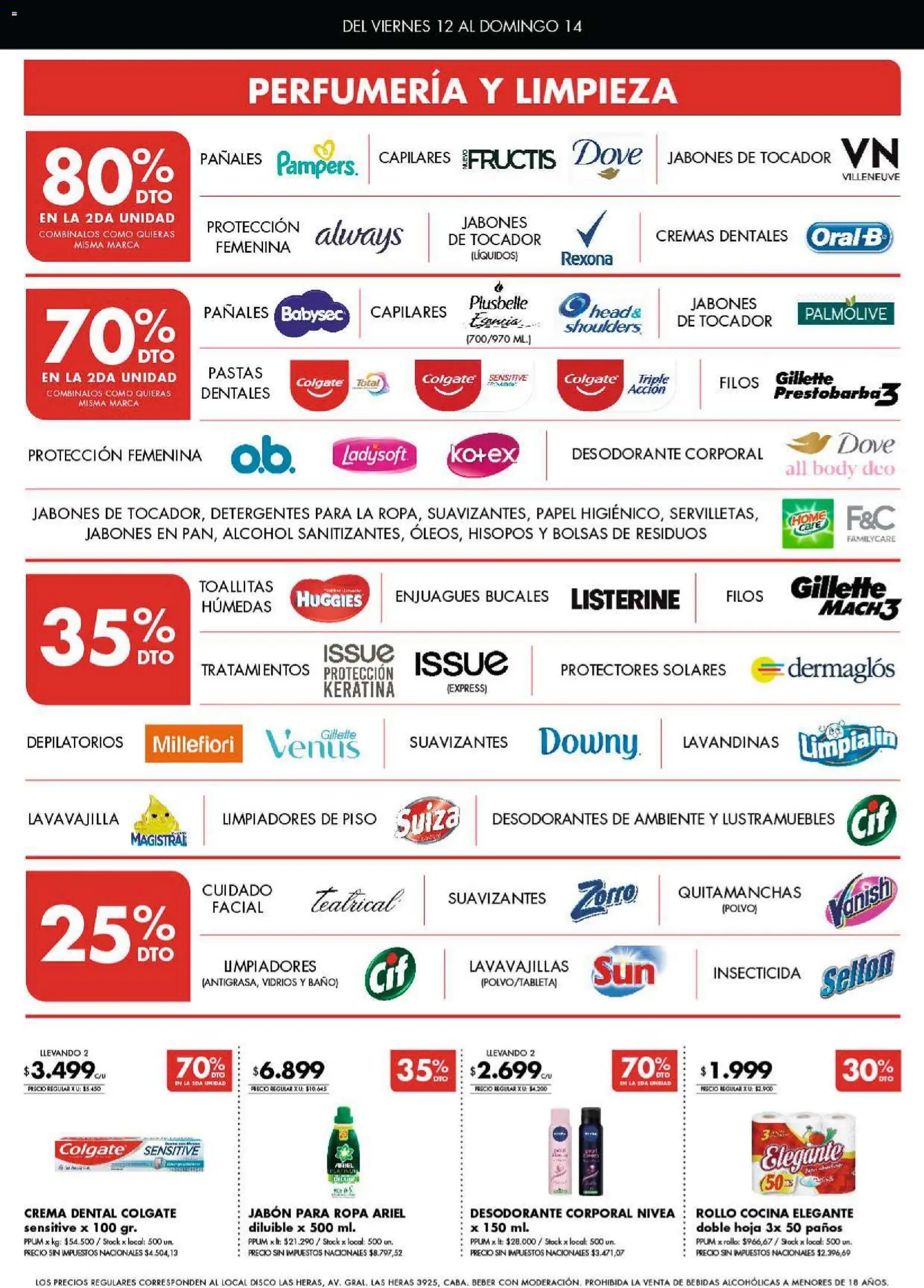 Disco - Ofertas | Córdoba │ válido desde el 12.12.2025 | Página: 6 | Productos: Body, Cocina, Desodorante, Ropa