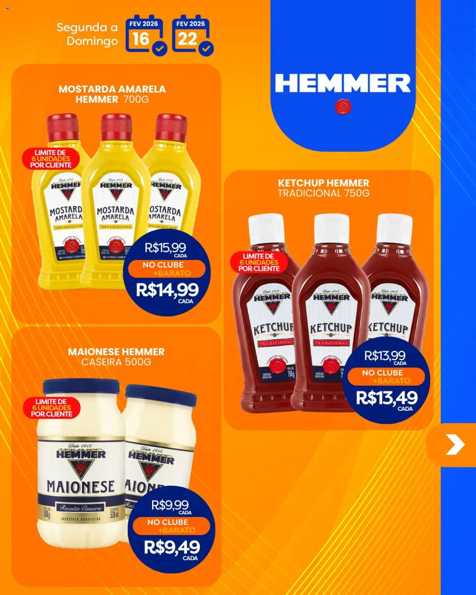 Rede Bom Lugar Folheto - válido de 16.02.2026 | Página: 2 | Produtos: Ketchup, Maionese