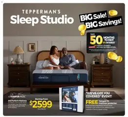 Preview of Tepperman's - Sleep Studio from shop Tepperman's valid from 20.02.2026