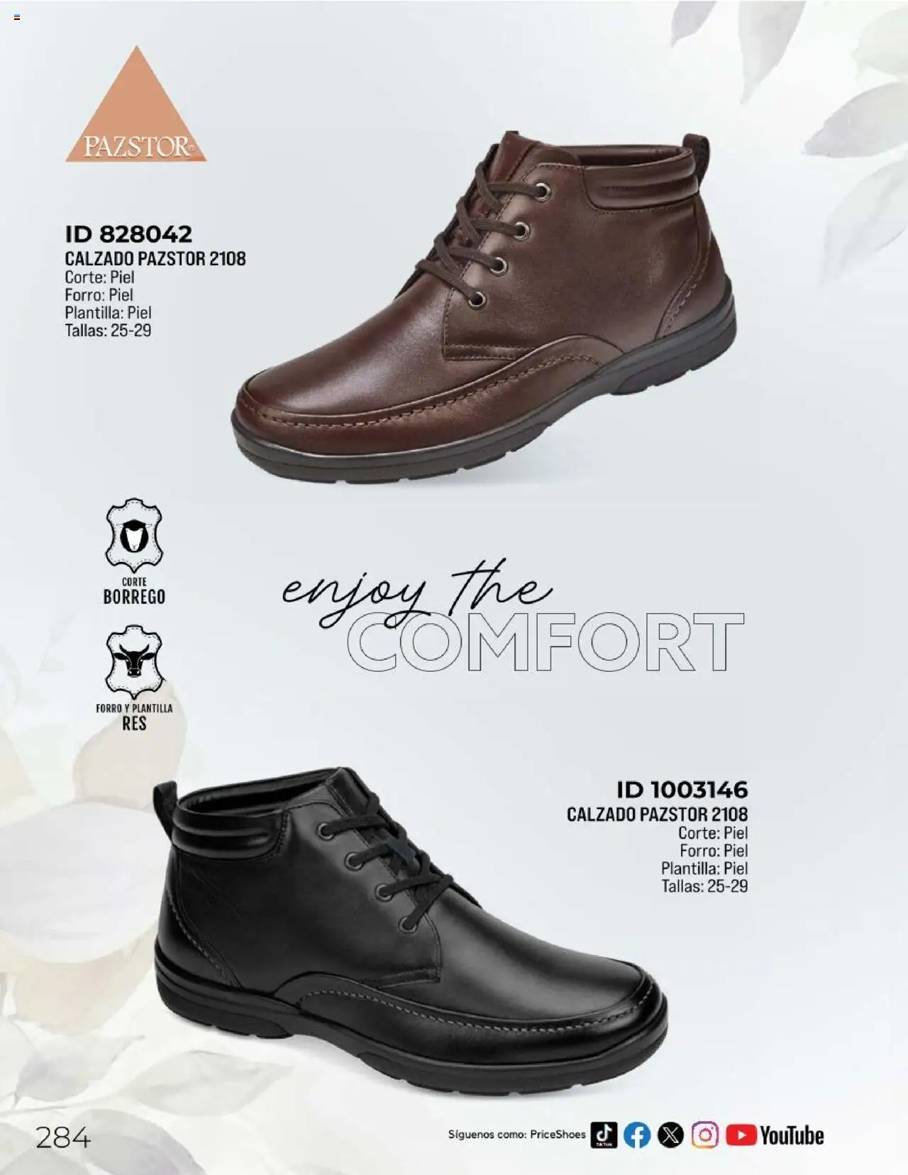 Nuevas ofertas de Price Shoes válidas en toda la República Mexicana desde el 10.02.2025. ¡Encuentra las mejores ofertas en Price Shoes catálogo Confort! | Página: 284