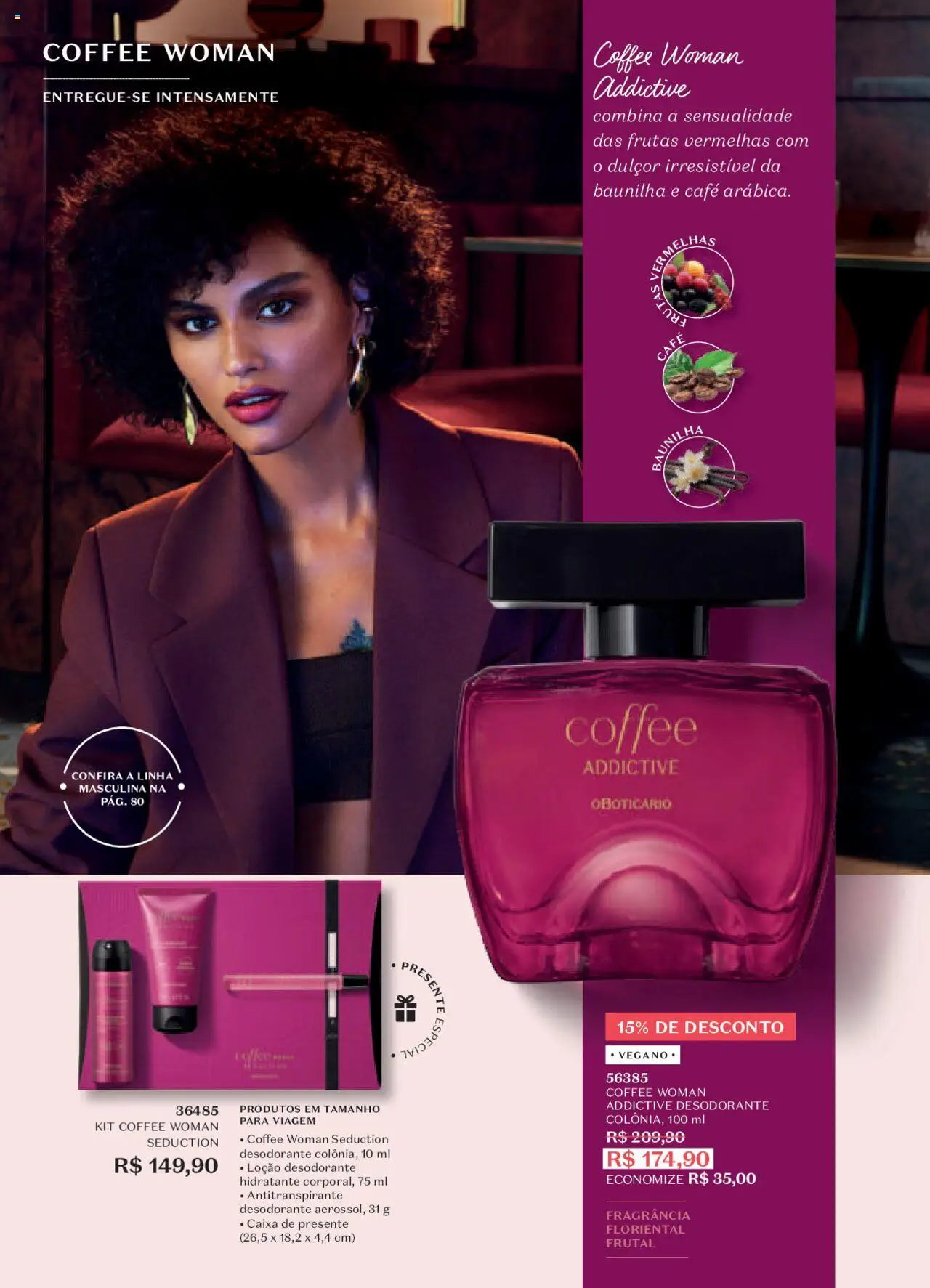 O Boticário Folheto - válido de 13.10.2025 | Página: 62 | Produtos: Fragrância, Desodorante, Caixa, Café