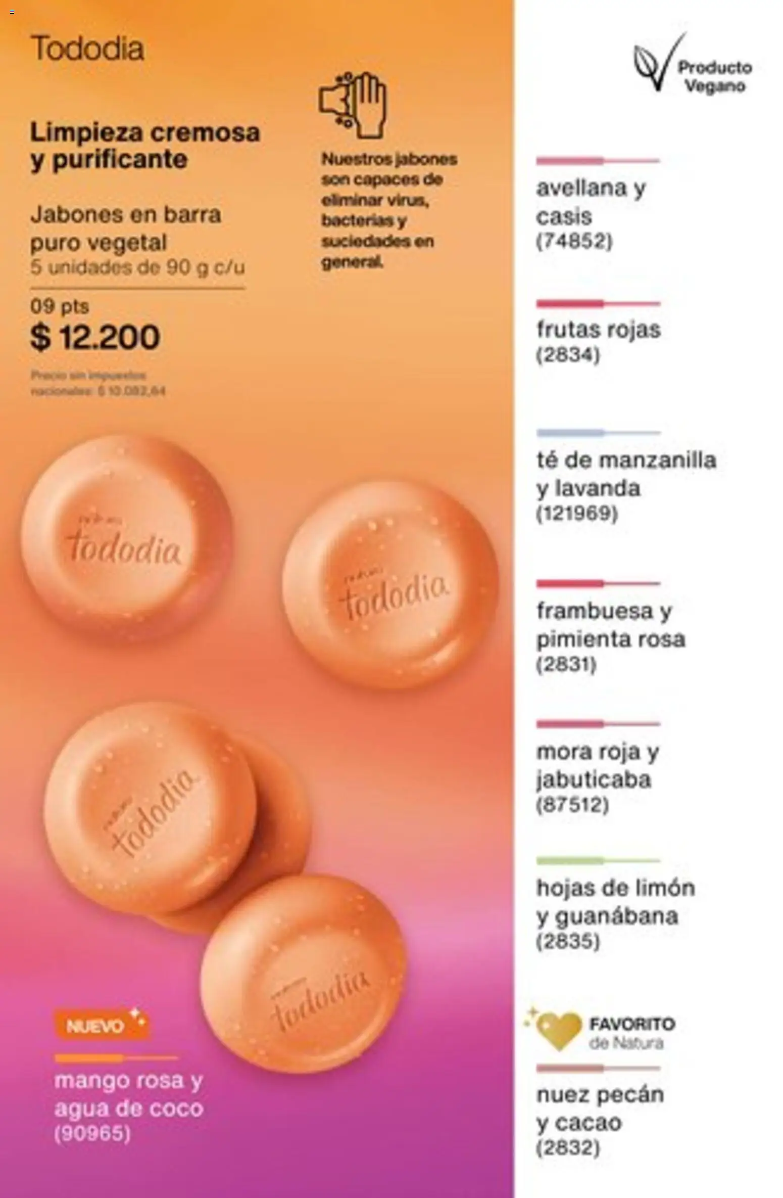 Catálogo Natura Ciclo 16/2025 │ válido desde el 01.11.2025 | Página: 229 | Productos: Limón, Mango, Nuez, Té