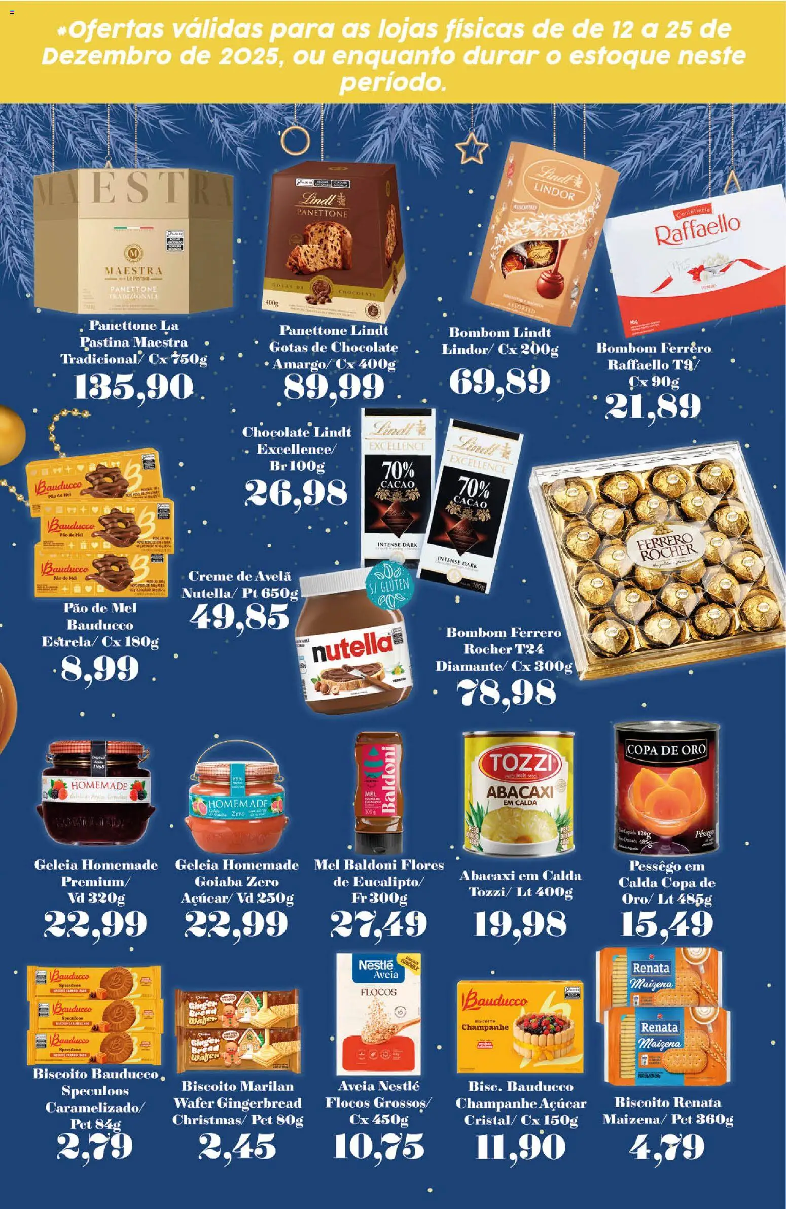 Tauste Folheto - válido de 12.12.2025 | Página: 7 | Produtos: Goiaba, Pêssego, Abacaxi, Creme