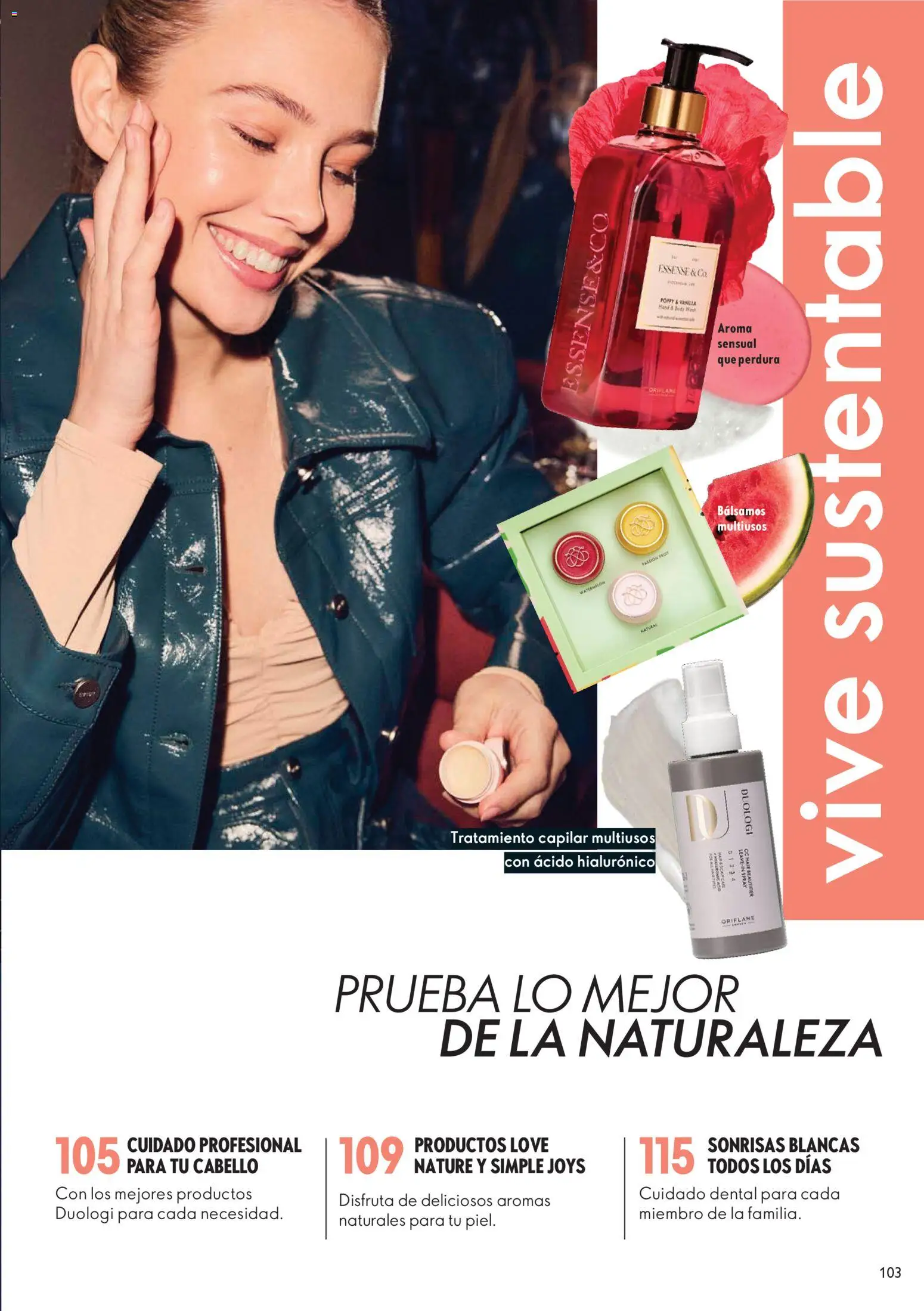 Nuevas ofertas de Oriflame válidas en toda la República Mexicana desde el 06.12.2025. ¡Encuentra las mejores ofertas en Oriflame campaña 12 2025! | Página: 103