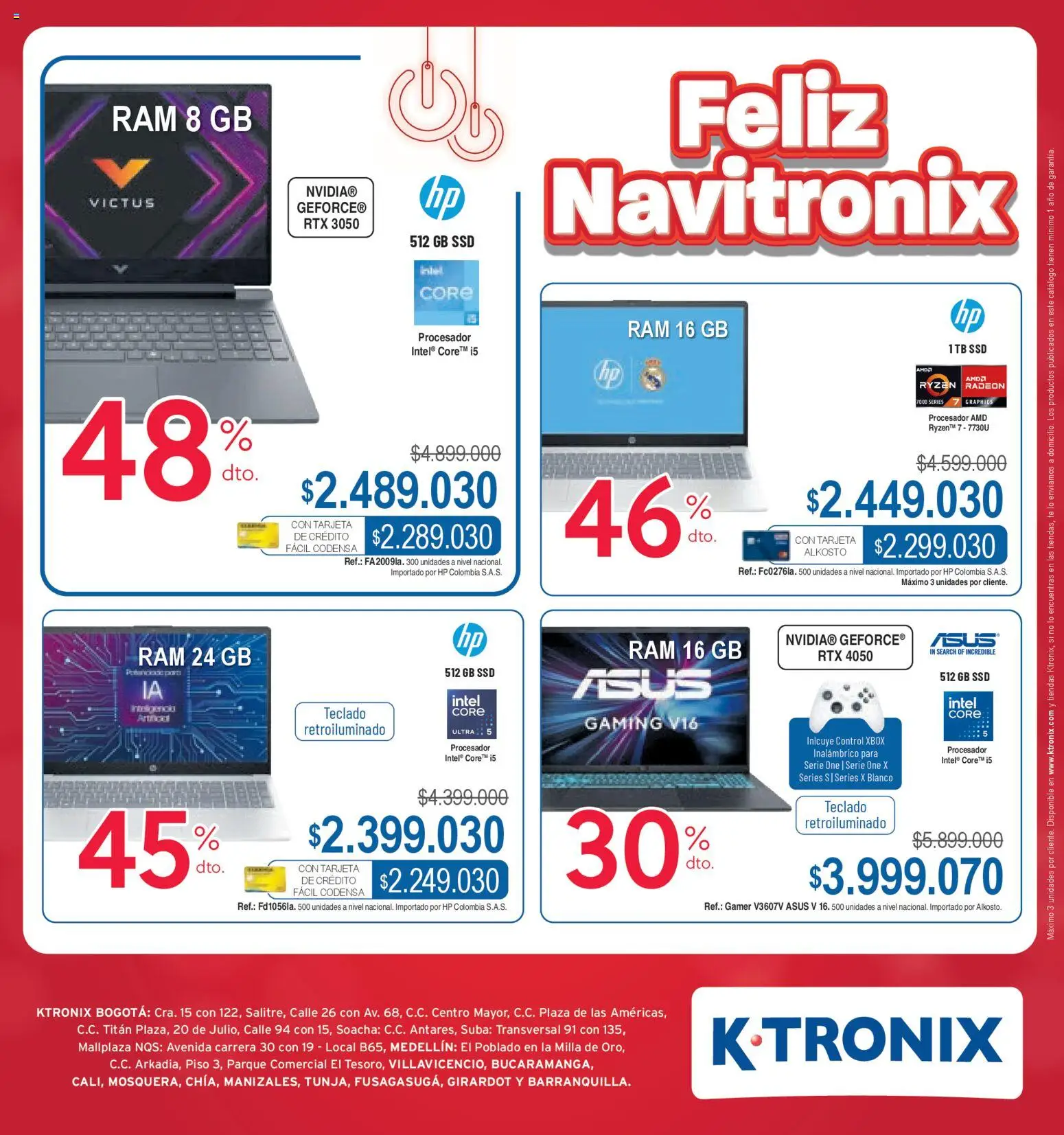 Ktronix revista - valida desde el 08.12.2025 | Página: 8 | Productos: Té, Teclado, Xbox