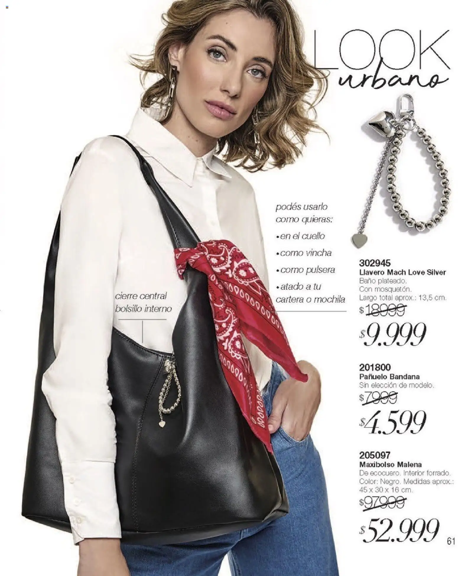 Violetta - Violetta Cosméticos │ válido desde el 05.02.2026 | Página: 61 | Productos: Cartera, Pulsera, Pañuelo, Bandana