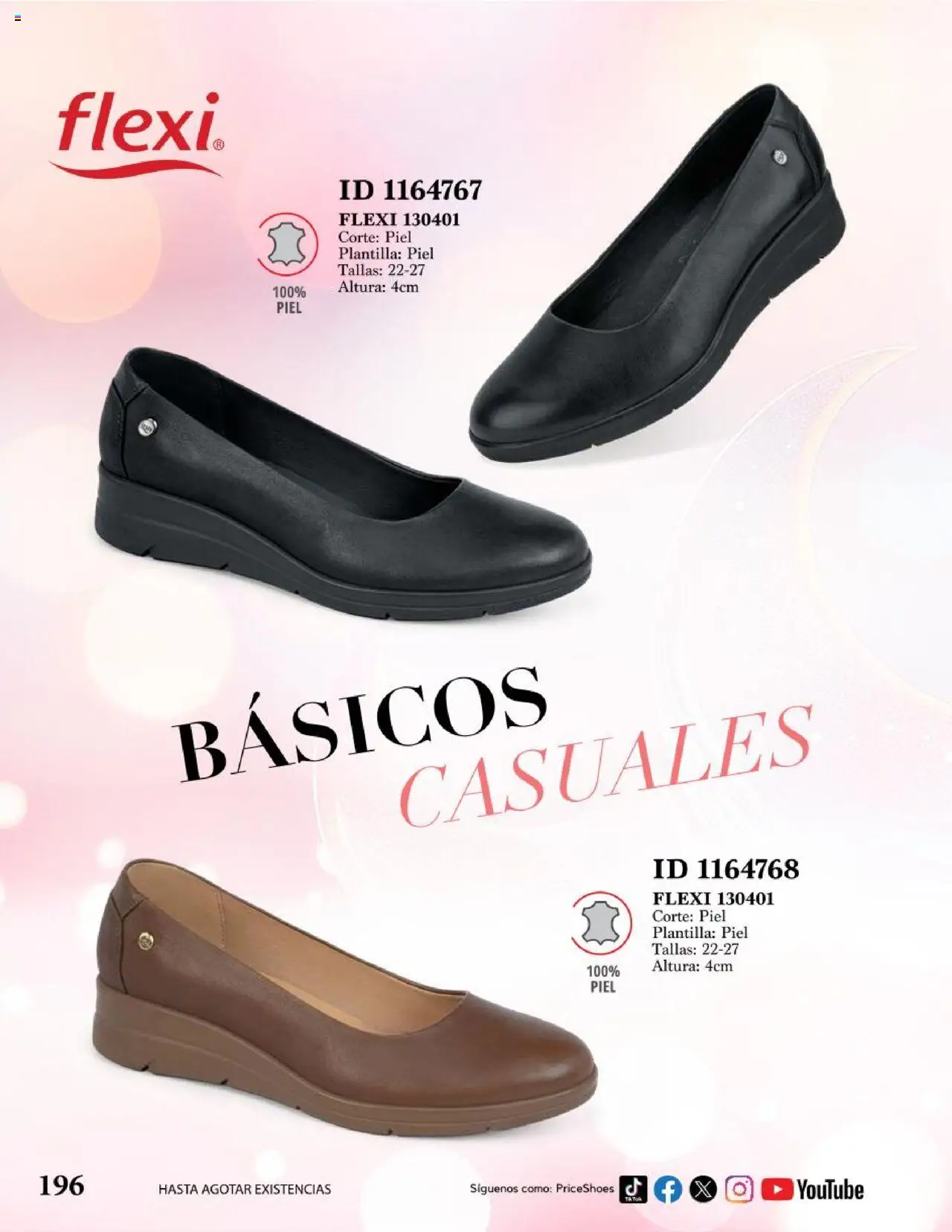 Nuevas ofertas de Price Shoes válidas en toda la República Mexicana desde el 05.08.2024. ¡Encuentra las mejores ofertas en Price Shoes catálogo Vestir Casual ! | Página: 196