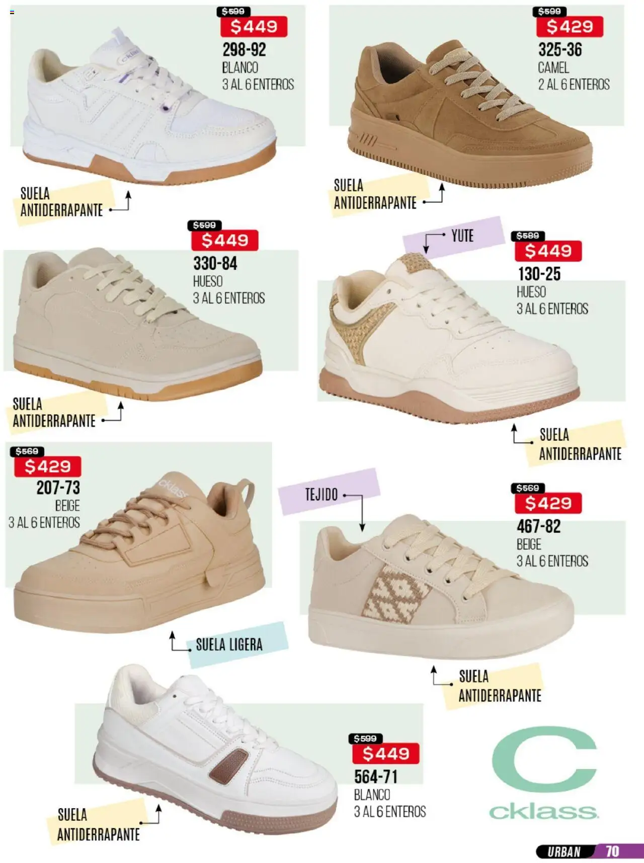Nuevas ofertas de Cklass válidas en toda la República Mexicana desde el 30.05.2025. ¡Encuentra las mejores ofertas en Cklass catálogo Rebajas Ropa! | Página: 332