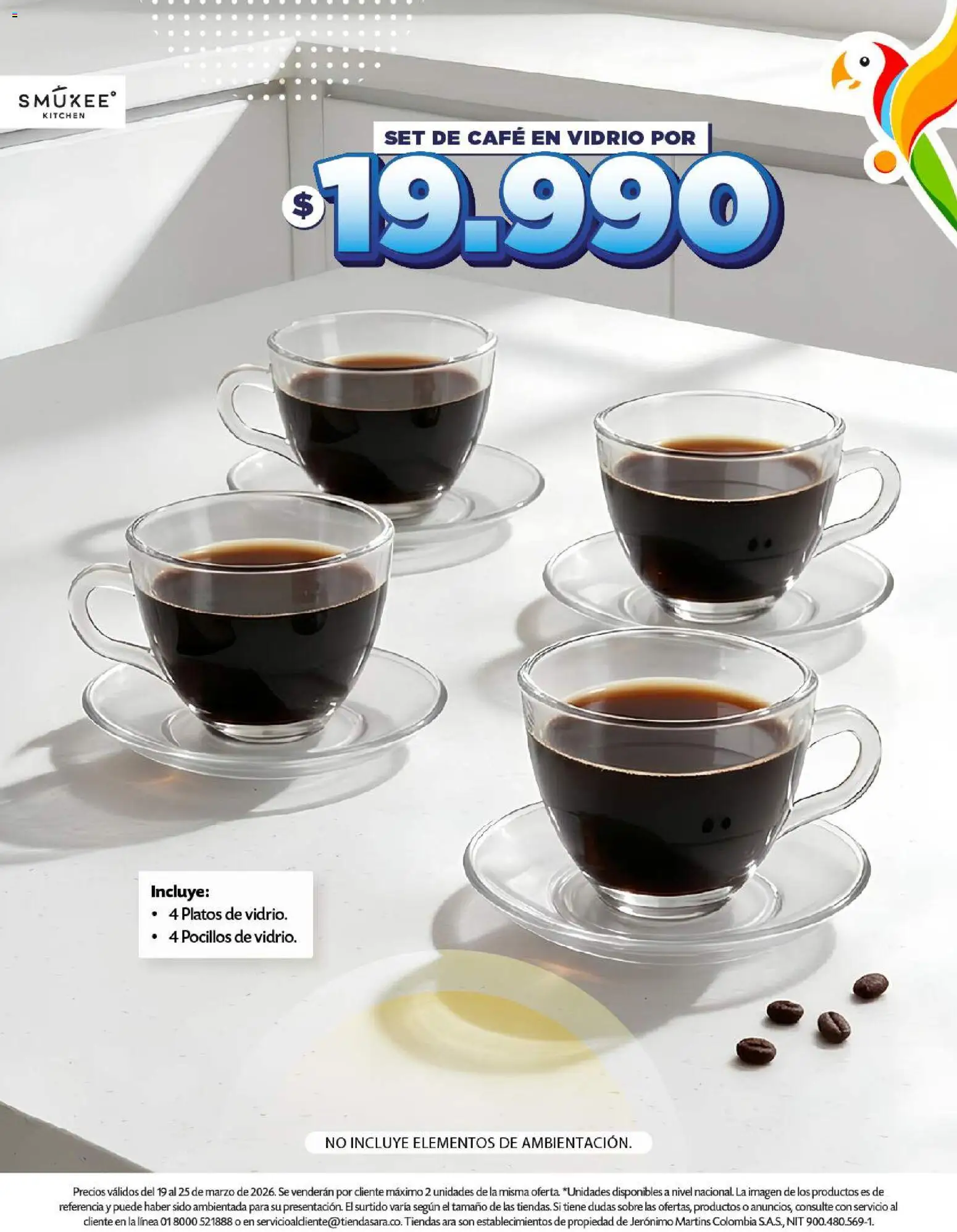 Ara catálogo revista - valida desde el 19.03.2026 | Página: 15 | Productos: Sobre, Café