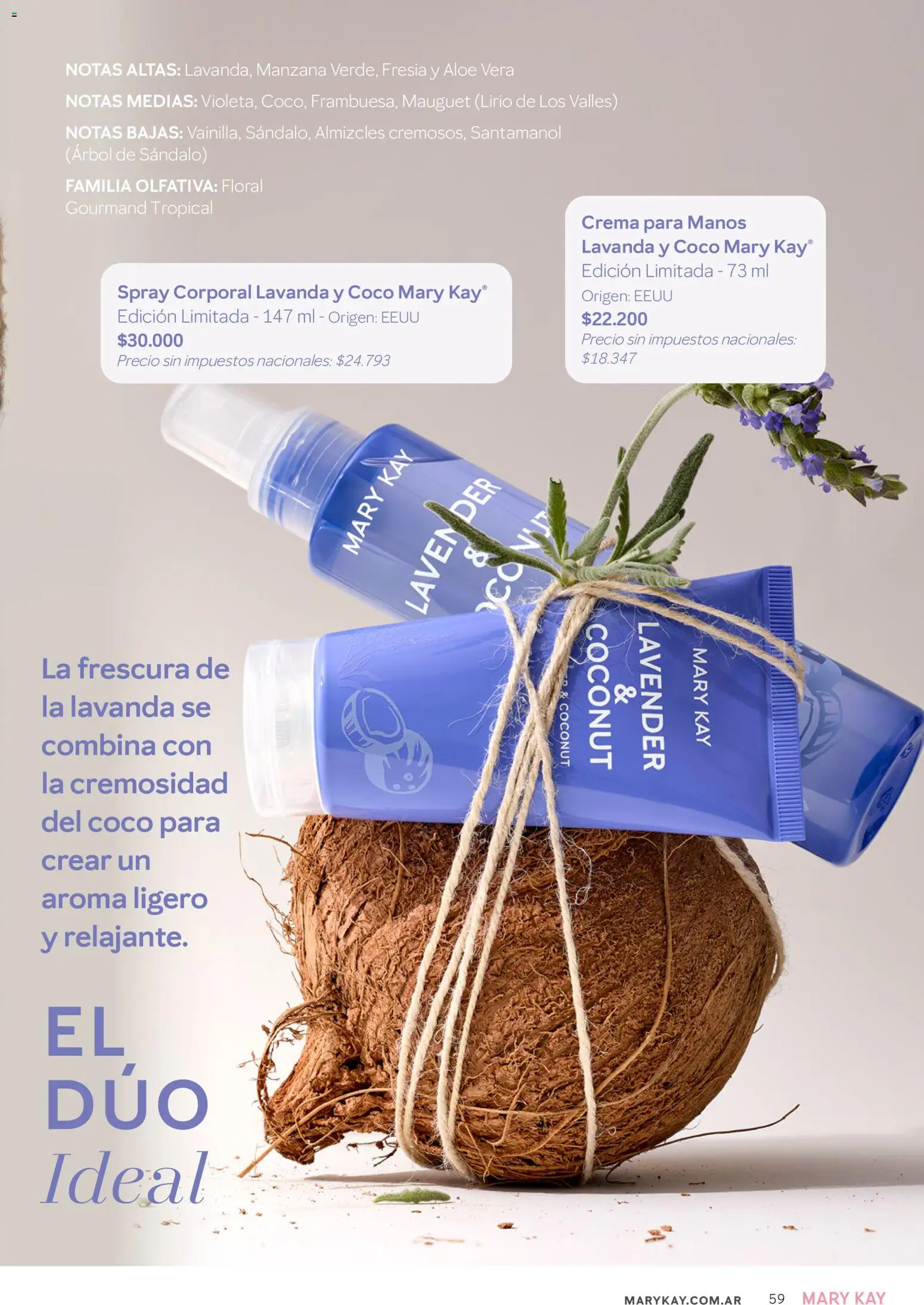 Mary Kay - Look Digital Otoño 2026 │ válido desde el 01.04.2026 | Página: 59 | Productos: Manzana, Medias, Crema