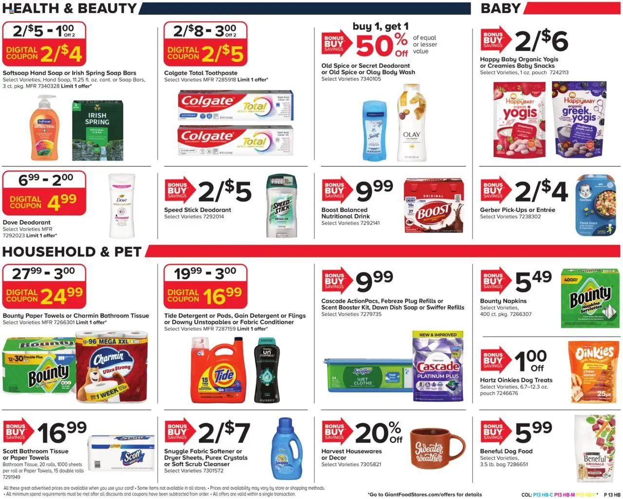 Giant Weekly Ad - valid from 15.08.2025 | Page: 16 | Products: Conditioner, Soap, Sweater, Dryer