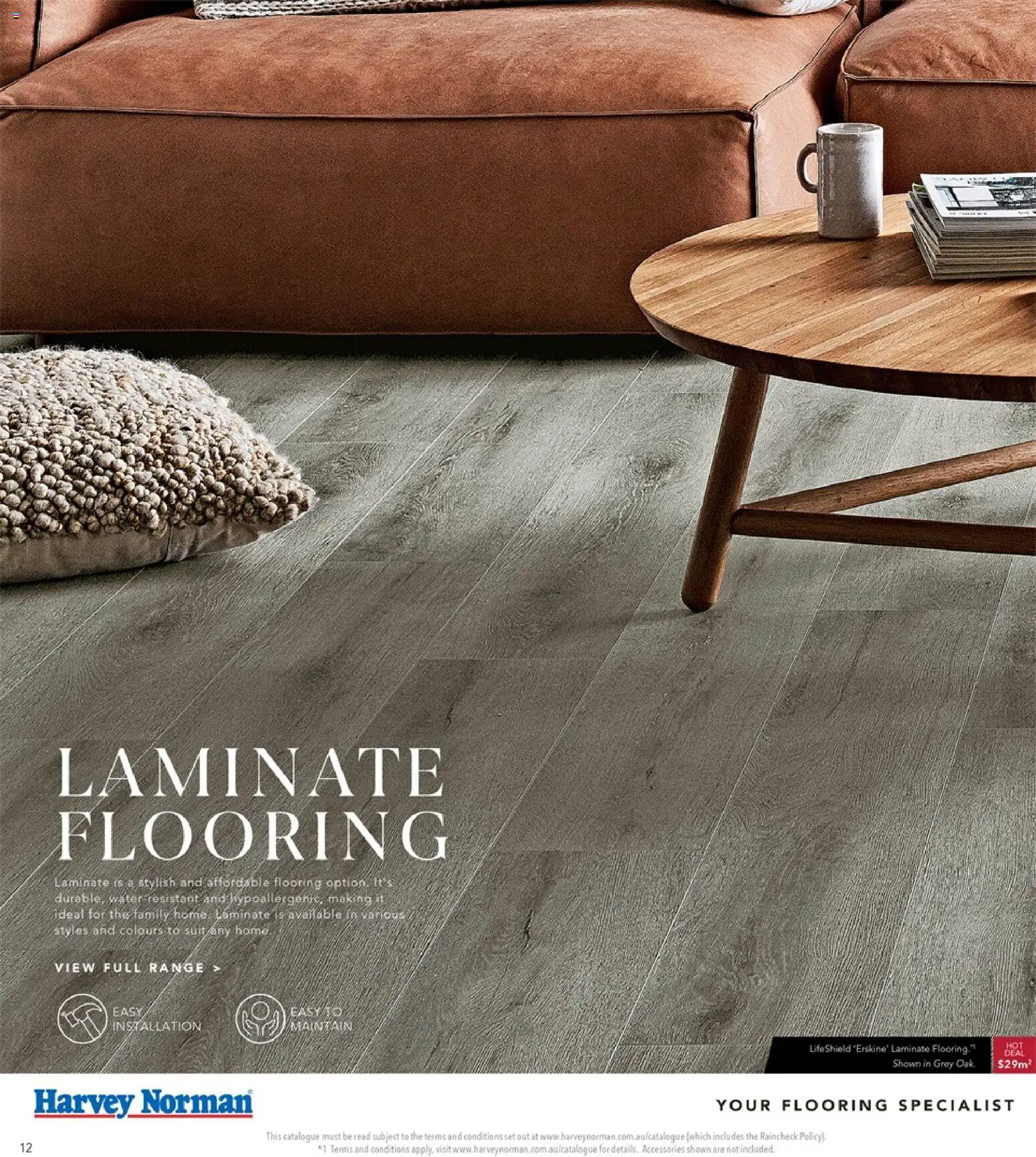 Harvey Norman catalogue - valid from 09.04.2026 | Page: 12 | Products: Flooring, Suit