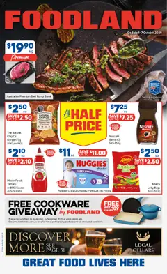 Preview of Foodland  Catalogue  - valid from 01.10.2025
