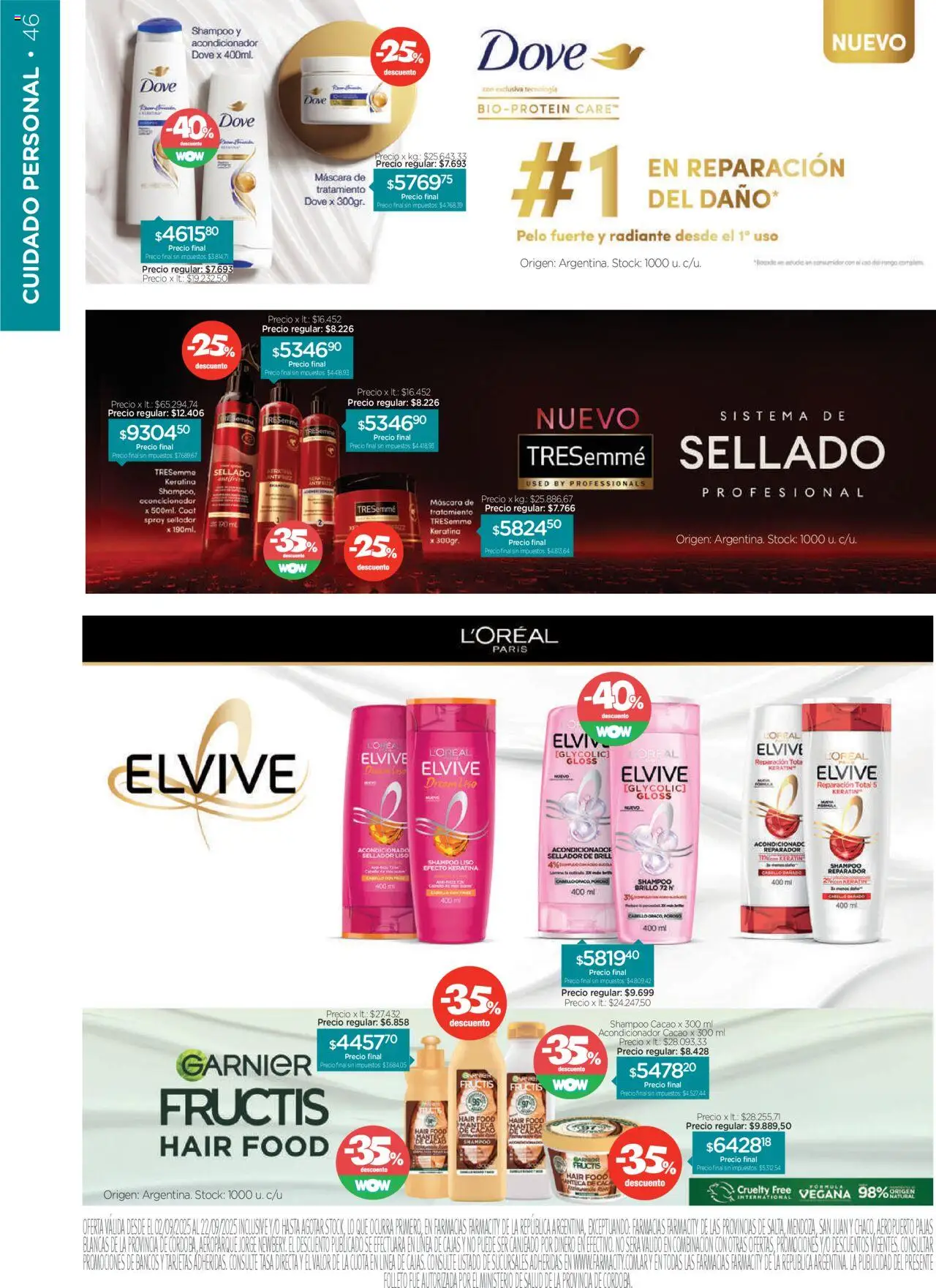 Farmacity catálogo │ válido desde el 02.09.2025 | Página: 46