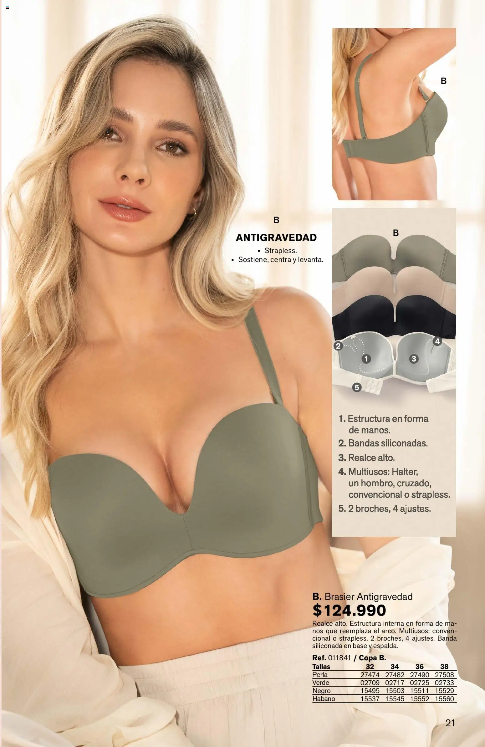 Leonisa revista - valida desde el 03.04.2026 | Página: 21 | Productos: Brasier