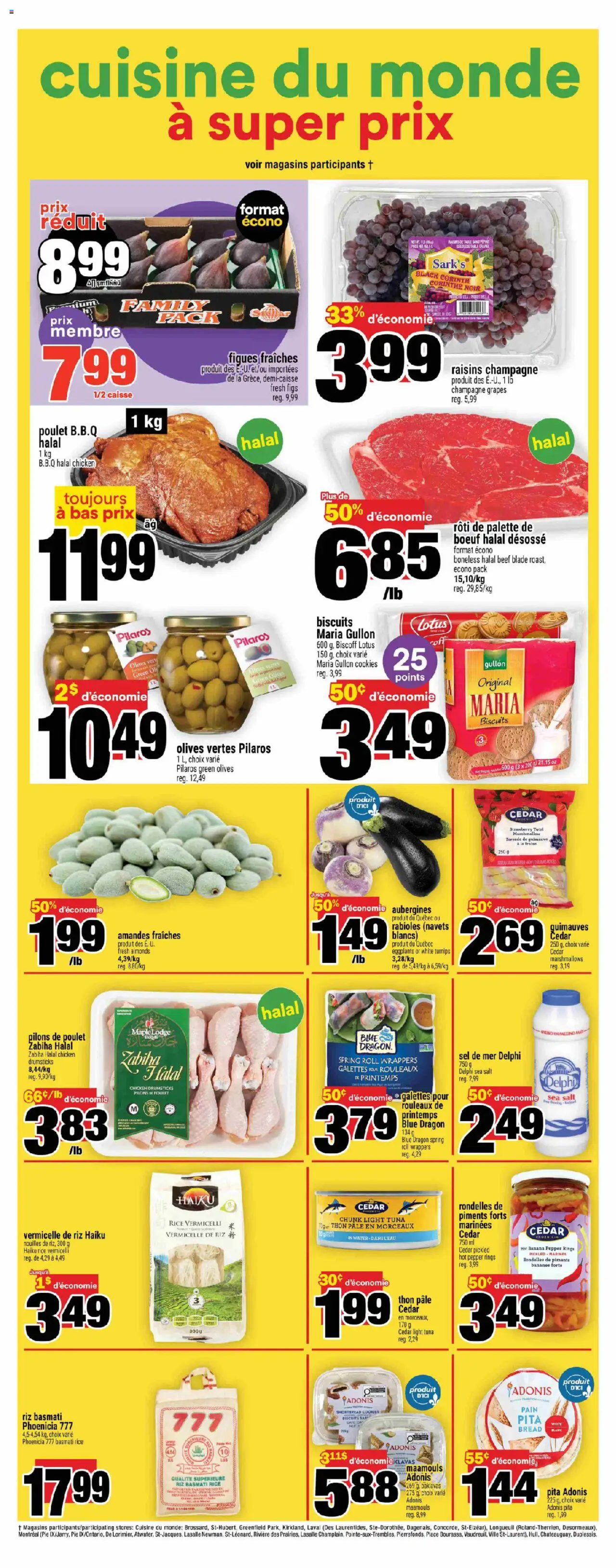 Super C flyer valid from 14.08.2025 | Page: 11 | Products: Rice, Beef, Bread, Chicken
