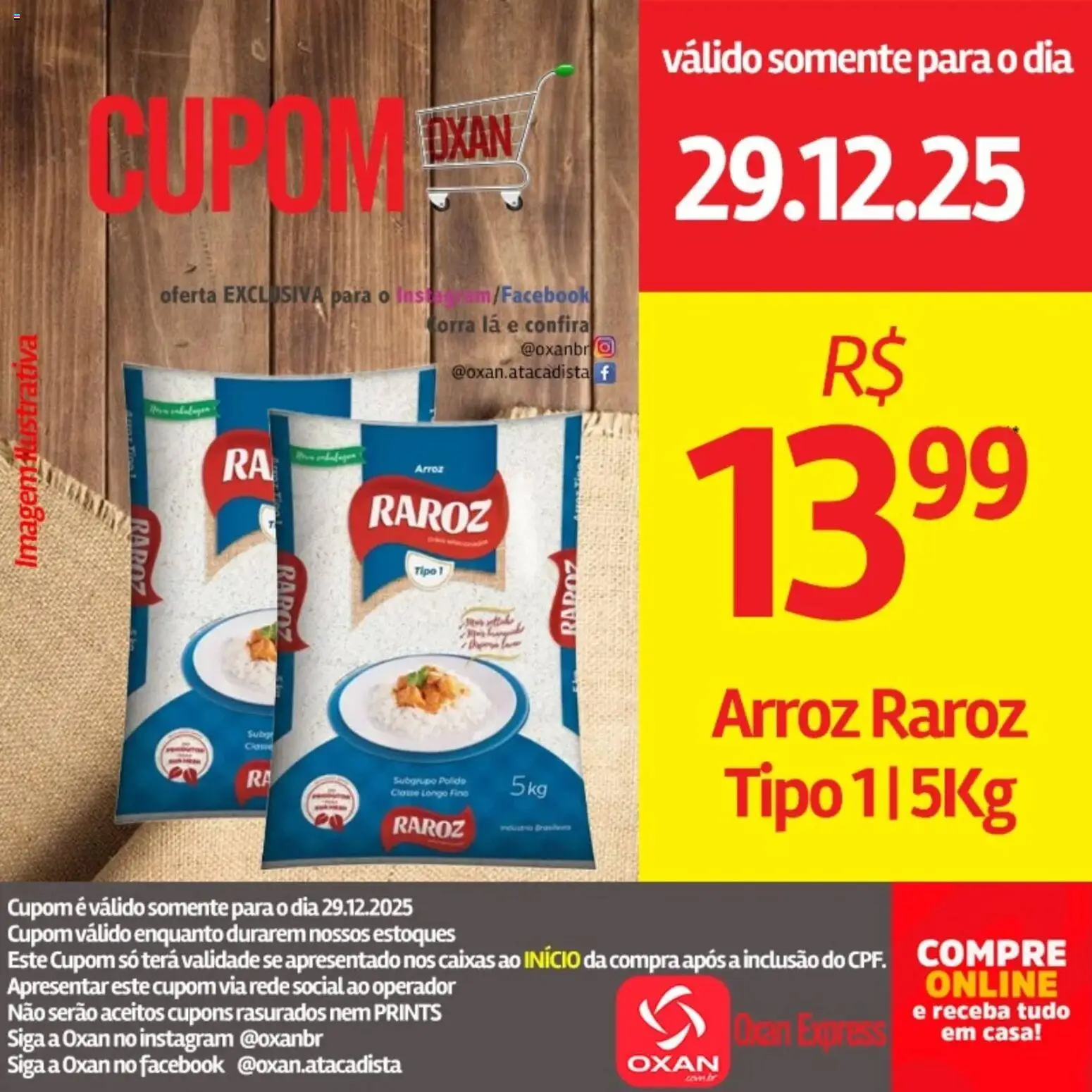 Oxan Atacadista Folheto - válido de 29.12.2025 | Página: 16 | Produtos: Arroz