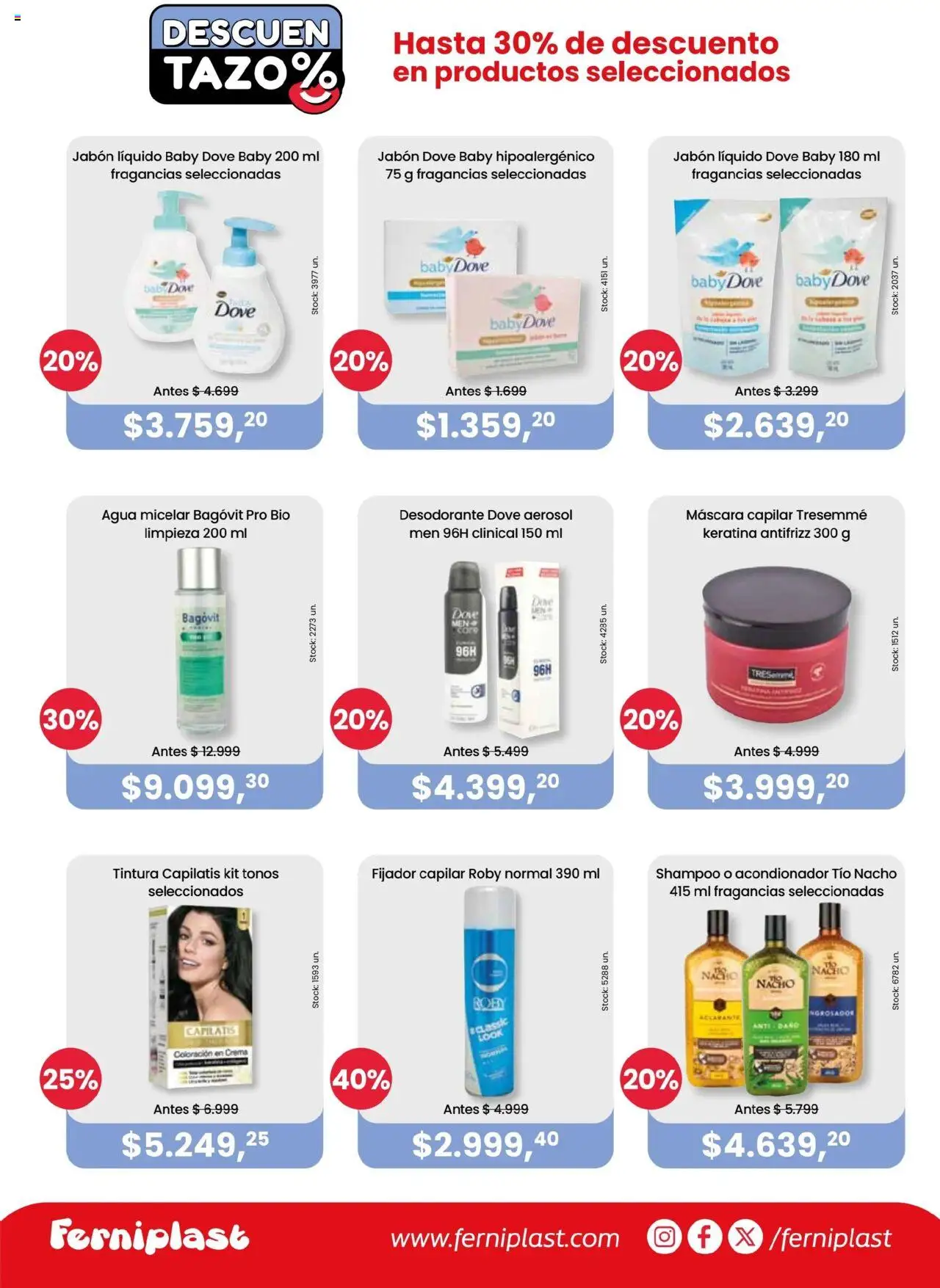 Ferniplast catálogo │ válido desde el 18.09.2025 | Página: 7 | Productos: Shampoo, Tintura, Jabón, Crema