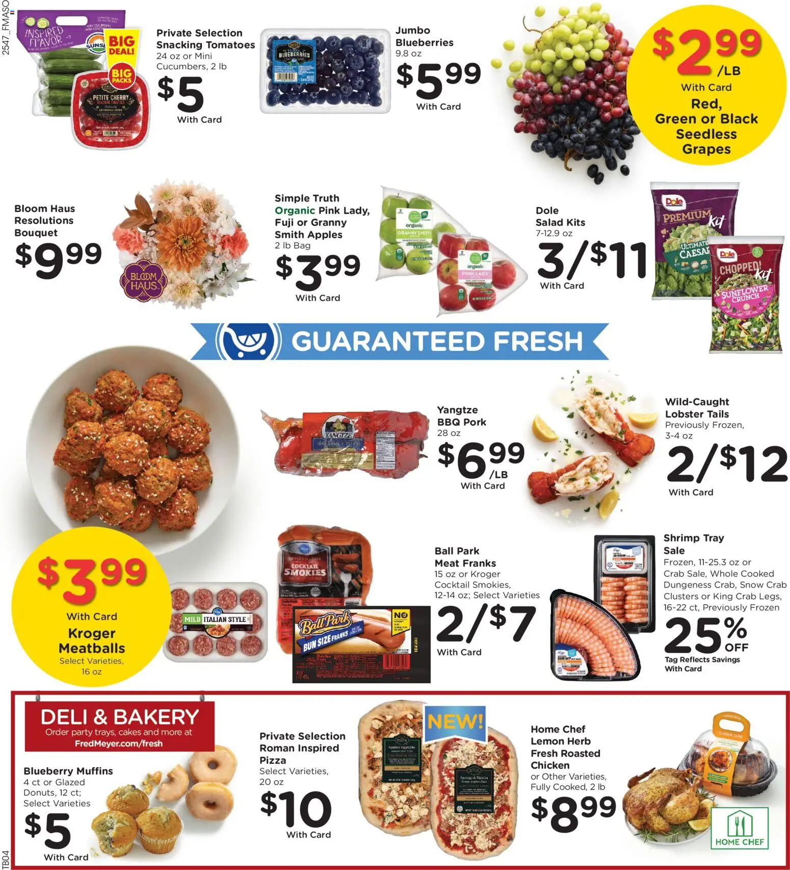Fred Meyer Weekly Ad - valid from 26.12.2025 | Page: 6 | Products: Bakery, Pizza, Lemon, Bag