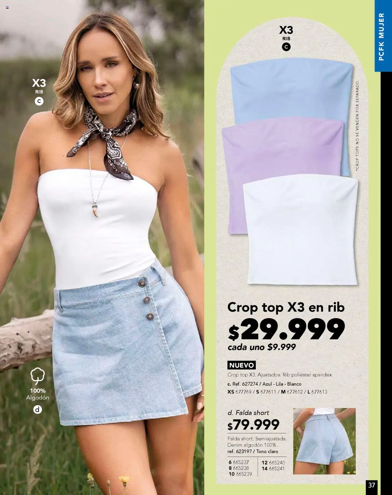 Pacifika revista - valida desde el 01.08.2025 | Página: 42 | Productos: Algodón, Falda, Short, Top