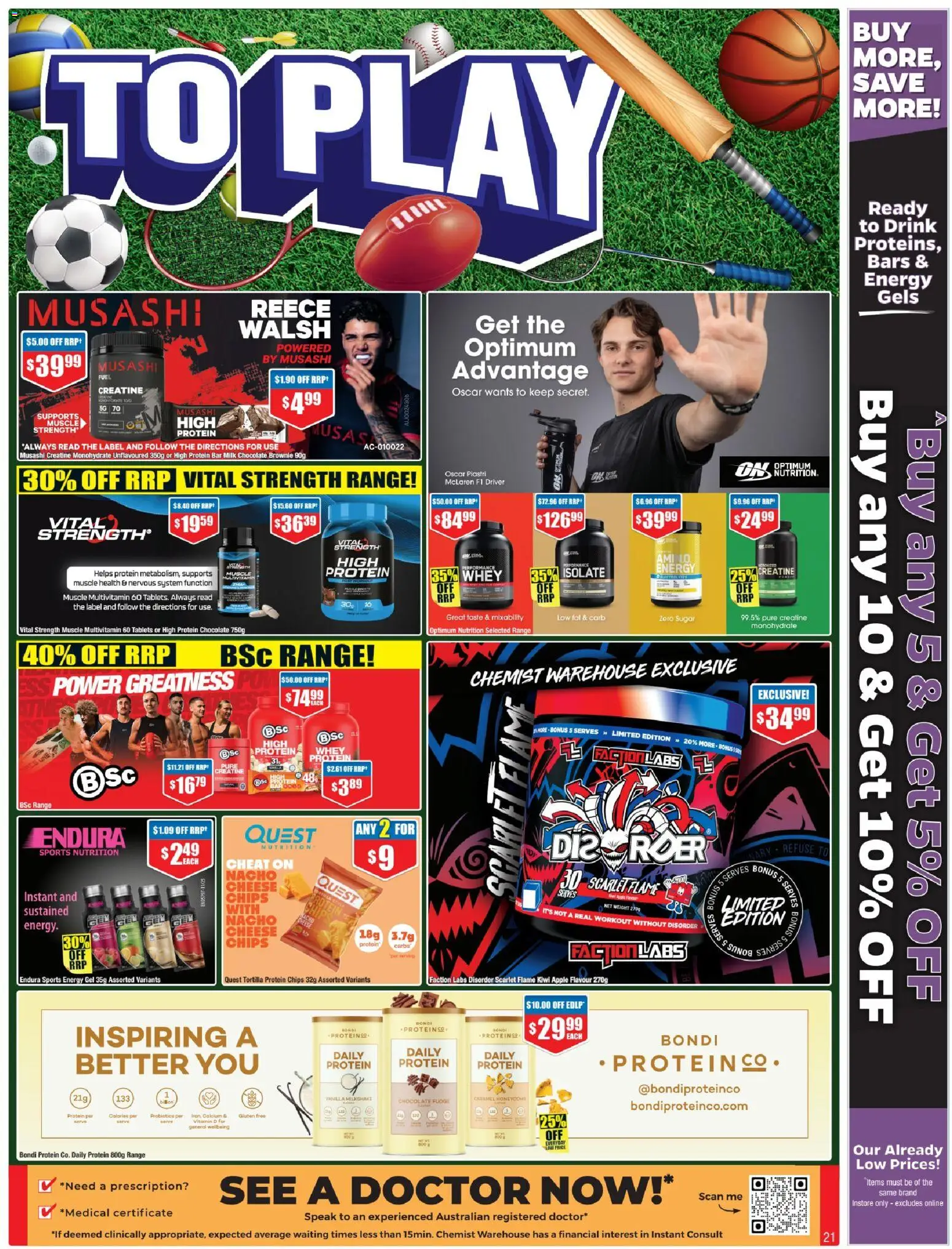 Chemist Warehouse catalogue - valid from 26.02.2026 | Page: 21 | Products: Milk, Sugar, Multivitamin, Weight
