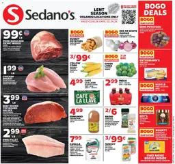 Preview of Sedano's weekly ads valid from 18.02.2026