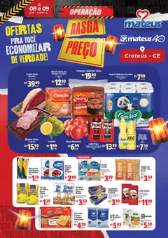 Mateus ofertas Rasga Preço - Pré-Visualização do folheto da loja Mateus, válido de 08.04.2026
