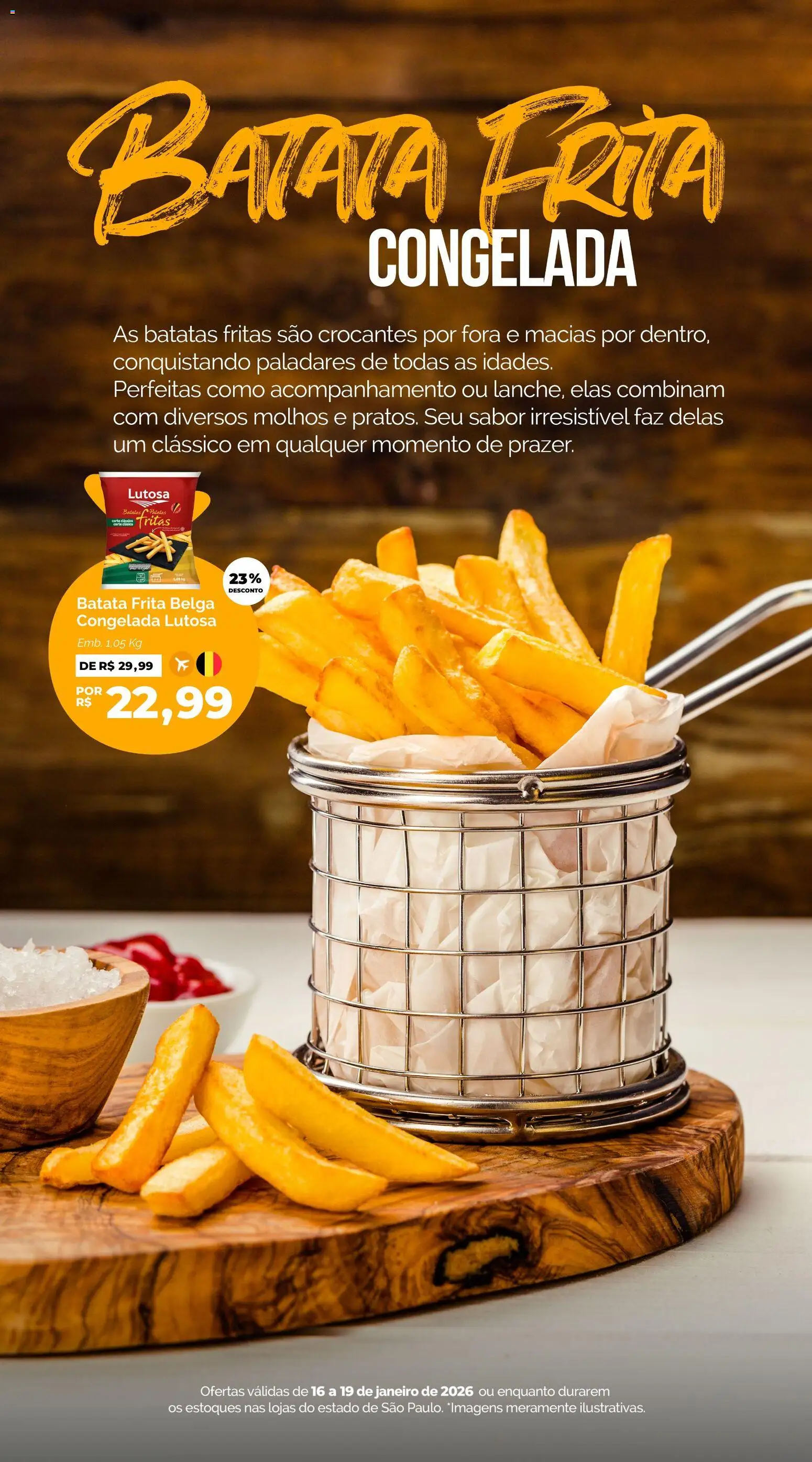 Oba Hortifruti Folheto - válido de 16.01.2026 | Página: 2 | Produtos: Batata, Batata frita