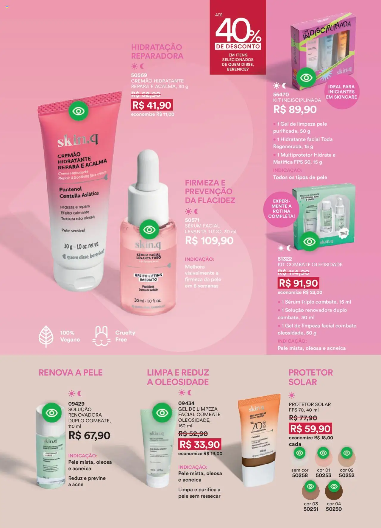 O Boticário Folheto - válido de 11.08.2025 | Página: 111 | Produtos: Protetor solar, Sérum, Gel de limpeza, Creme