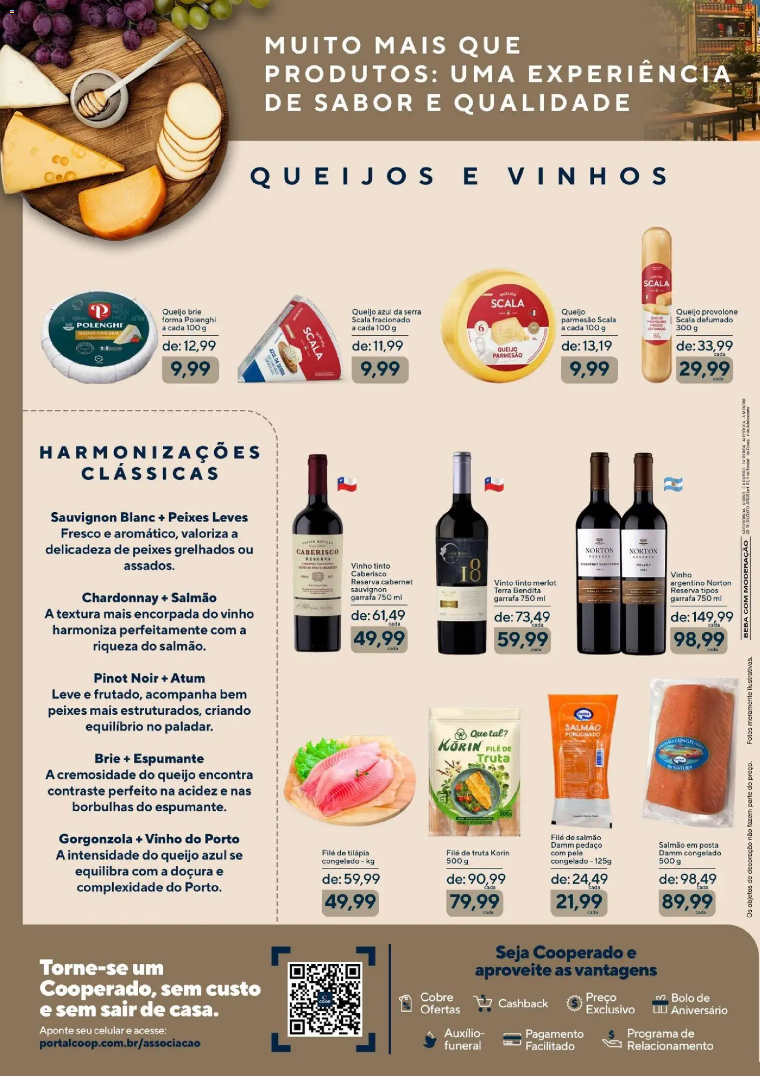 Coop Folheto - válido de 17.03.2026 | Página: 2 | Produtos: Celular, Espumante, Bolo, Filé de tilápia