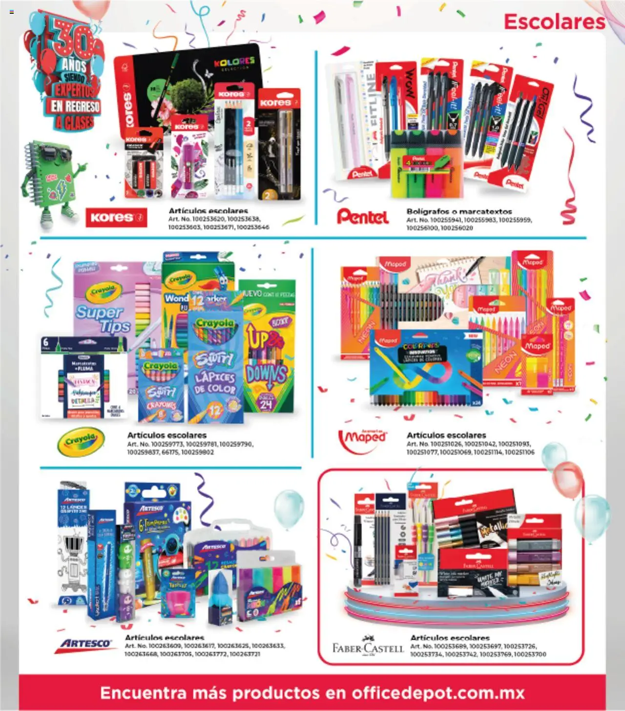 Nuevas ofertas de Office Depot válidas en toda la República Mexicana desde el 01.08.2025. ¡Encuentra las mejores ofertas en Office Depot - Catálogo! | Página: 7