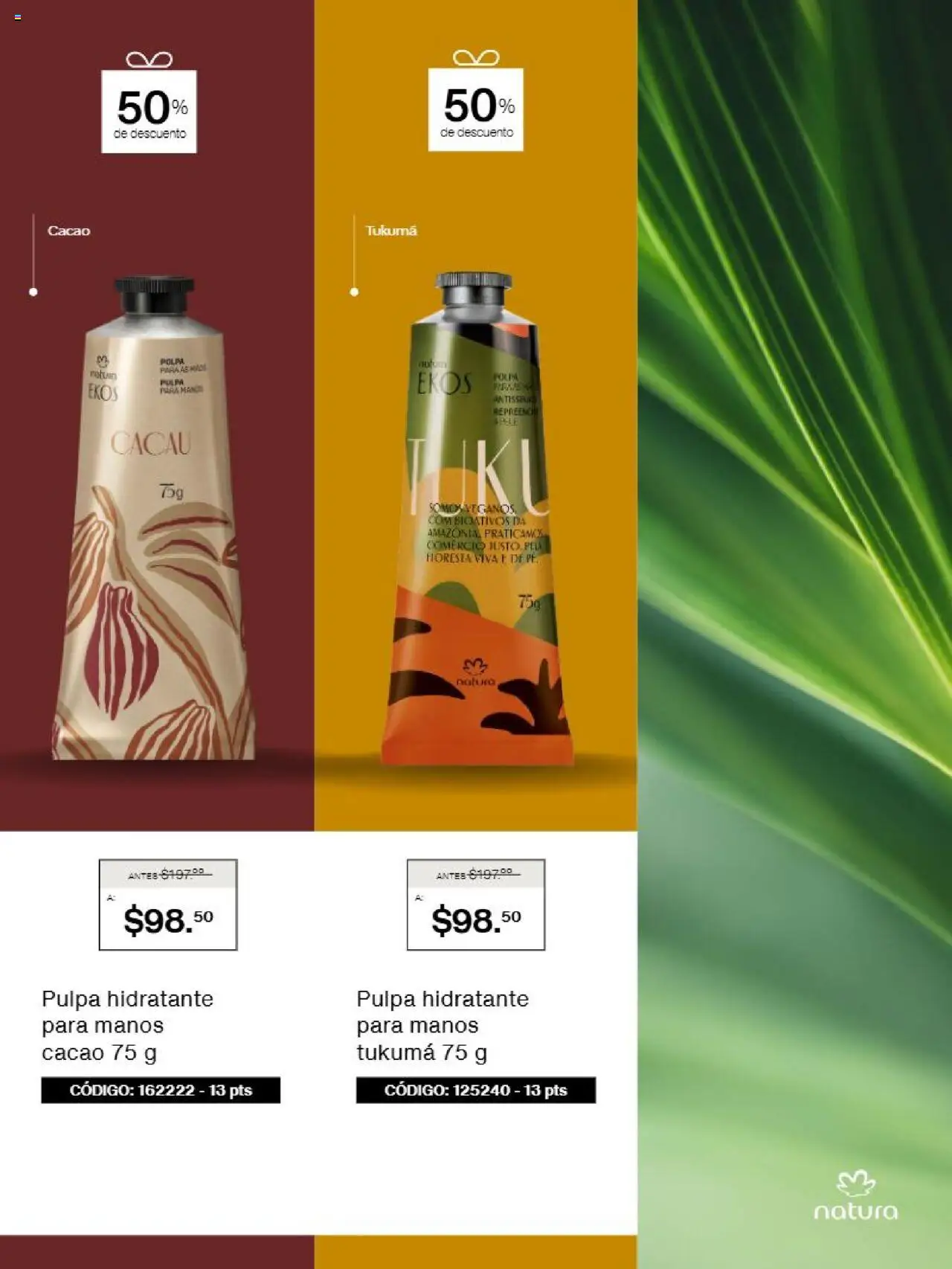 Nuevas ofertas de Natura válidas en toda la República Mexicana desde el 07.08.2025. ¡Encuentra las mejores ofertas en Natura - Folleto Especial 20 Aniversario! | Página: 3 | Productos: Cacao