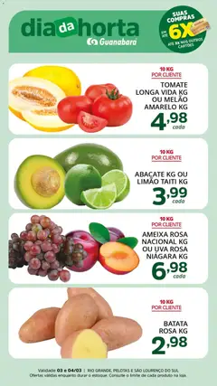 Supermercado Guanabara - Ofertas da semana - Pré-Visualização do folheto da loja Supermercado Guanabara, válido de 03.03.2026